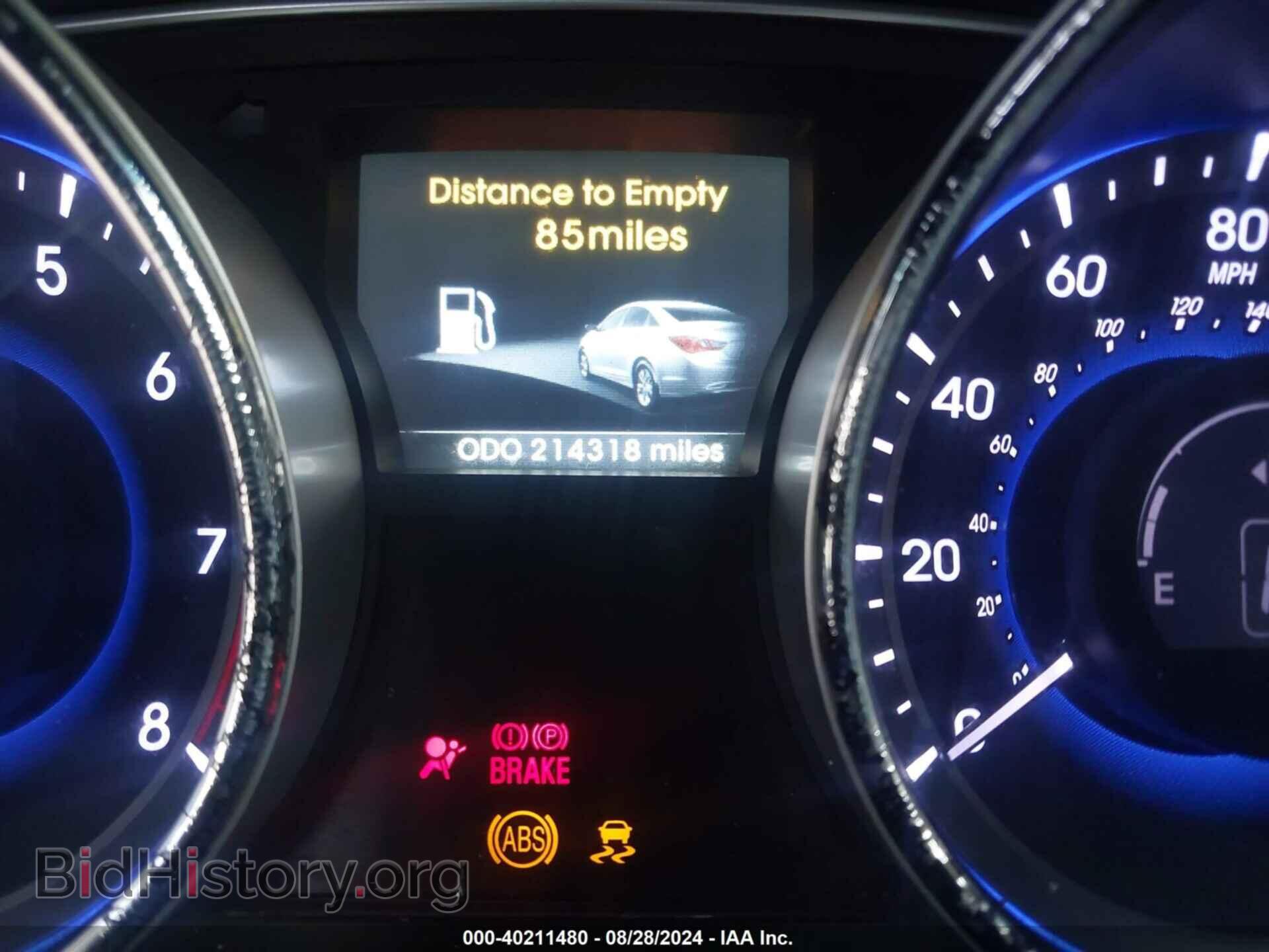 2014 HYUNDAI SONATA - VIN: 5NPEC4AC8EH820592 - Фото 7