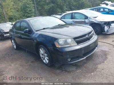 2012 Dodge AVENGER R/T, black — VIN 1C3CDZBG4CN185908, IAAI
