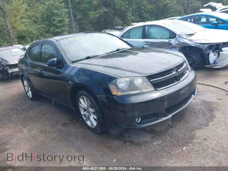 2012 Dodge AVENGER R/T (VIN 1C3CDZBG4CN185908) — photo 1 of 10, IAAI, damage: front end