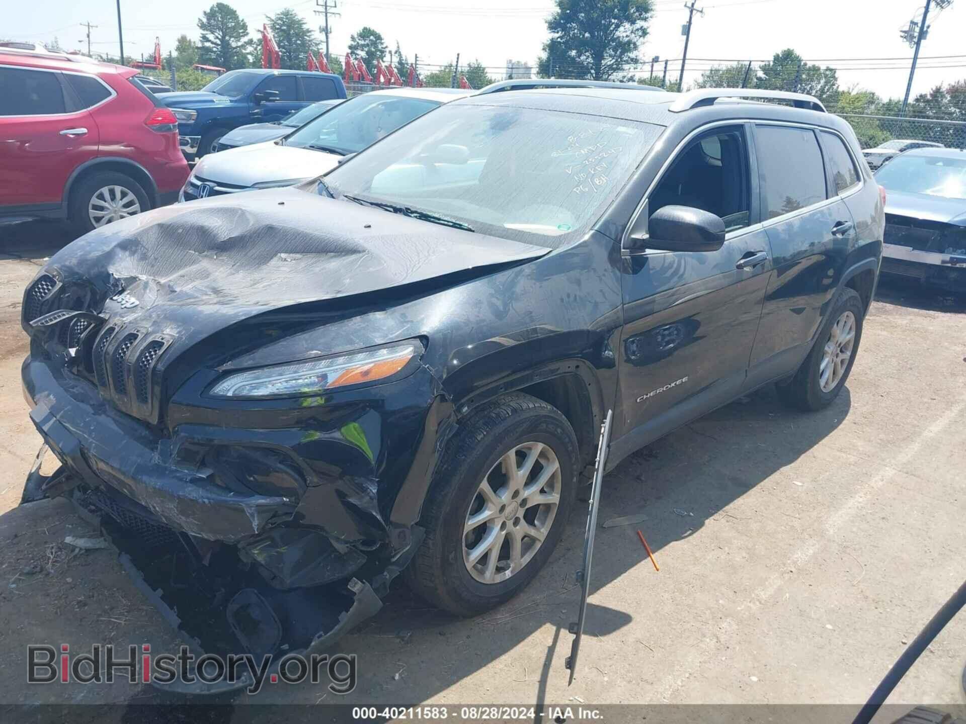 2016 JEEP CHEROKEE - VIN: 1C4PJMCB3GW255247 - Фото 2