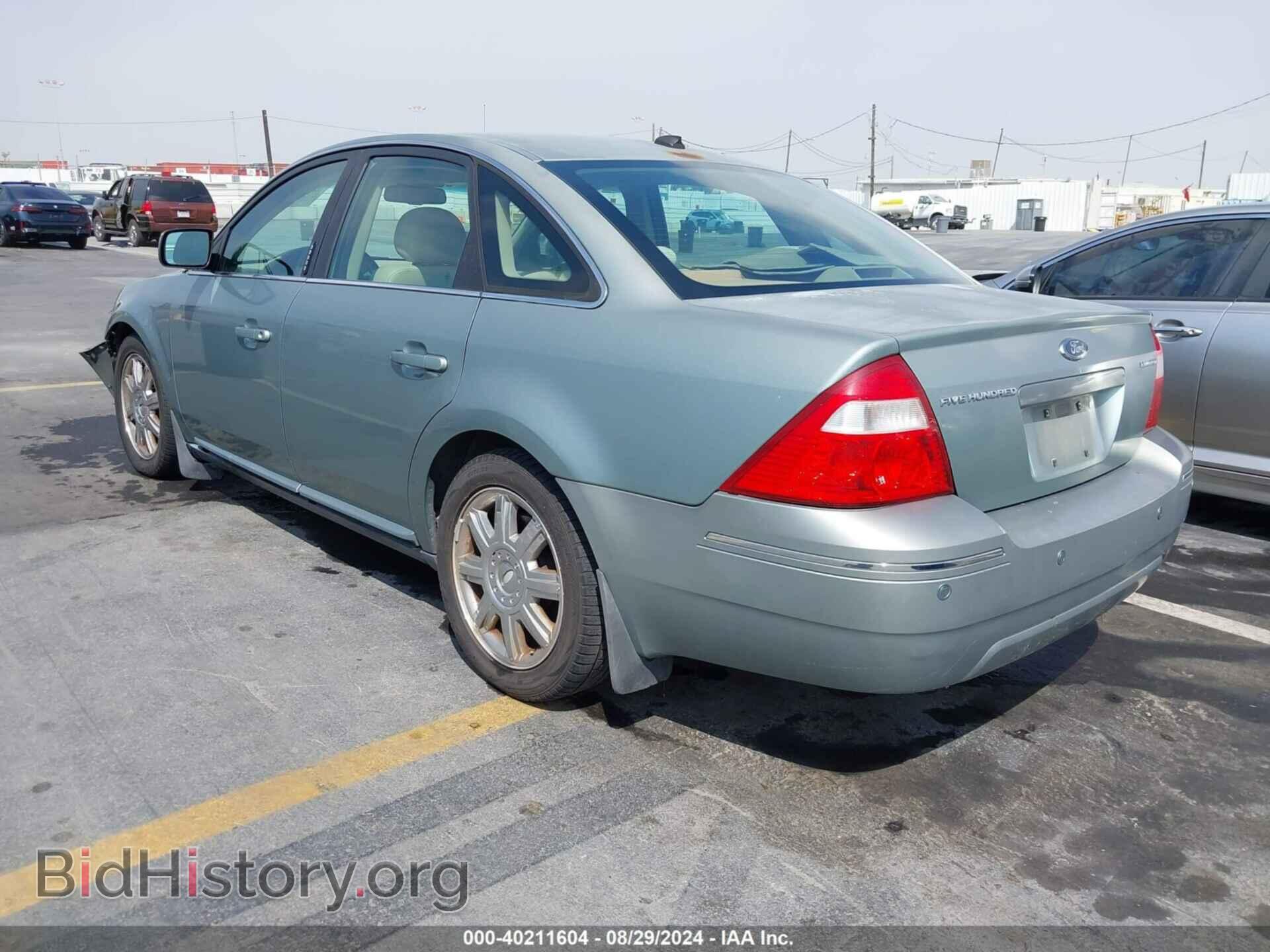2007 FORD FIVE HUNDRED - VIN: 1FAHP25147G150812 - Фото 3