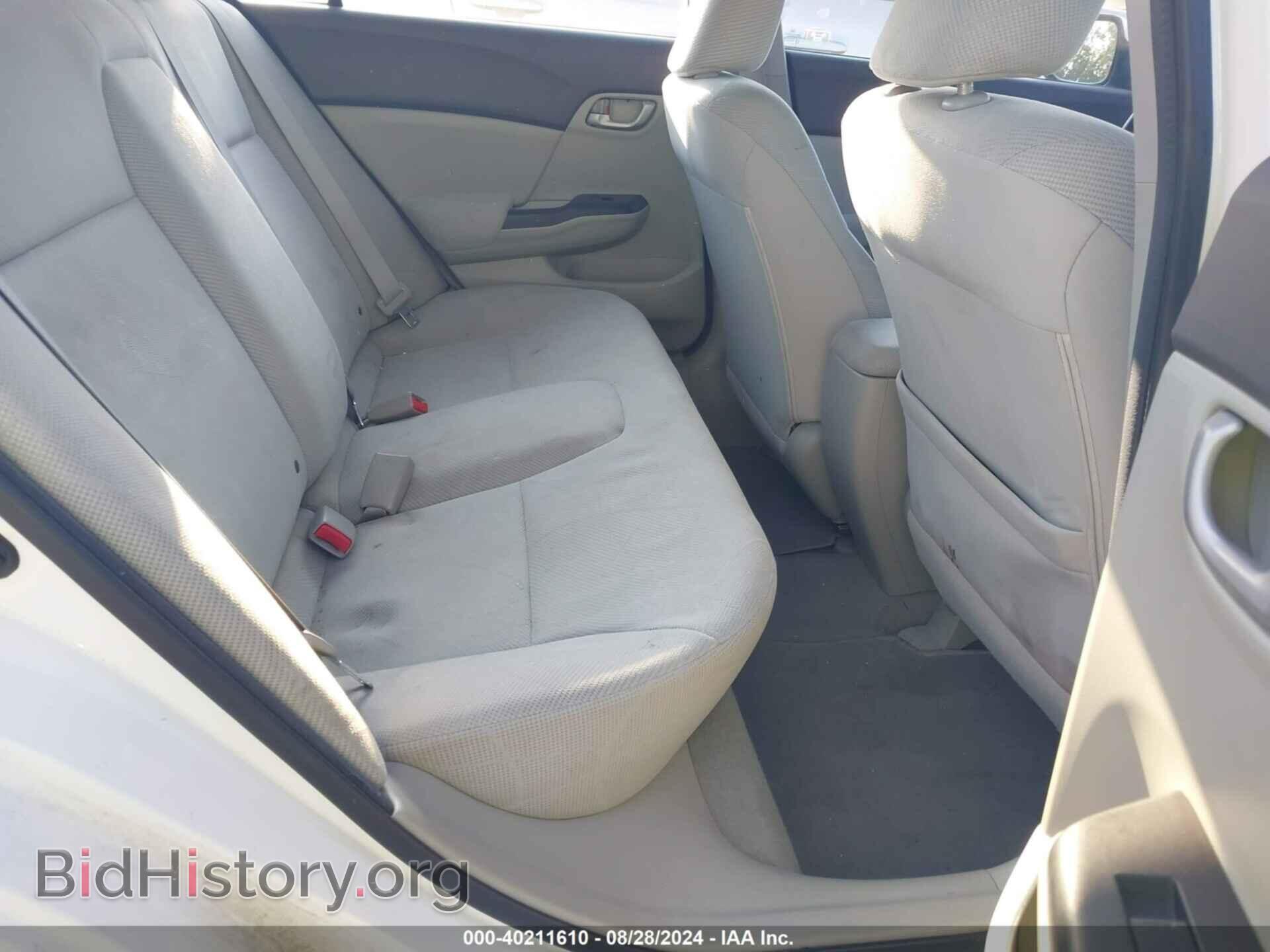 2012 HONDA CIVIC - VIN: 19XFB2F58CE070652 - Фото 8