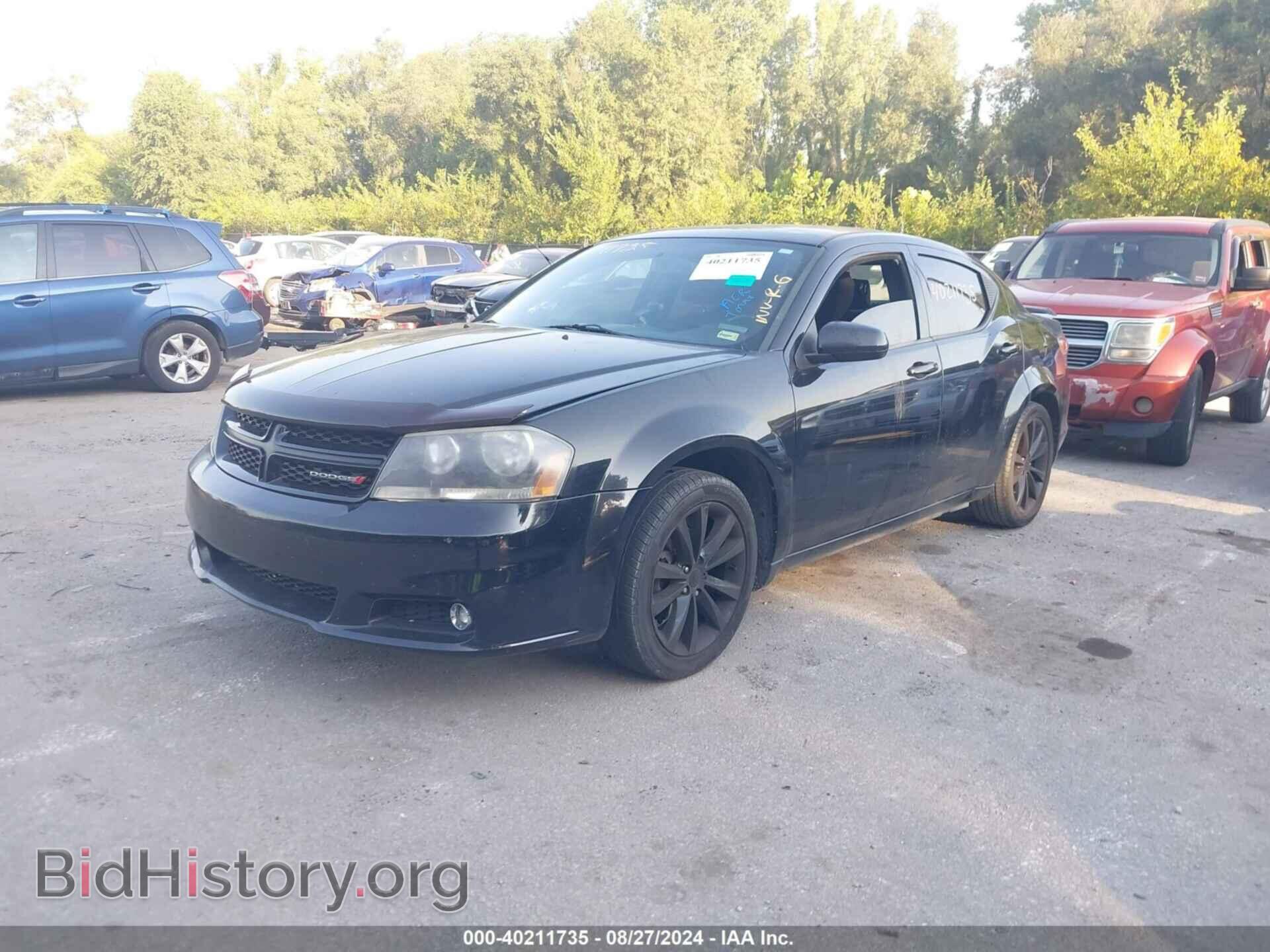 2014 DODGE AVENGER - VIN: 1C3CDZCB3EN121008 - Фото 2