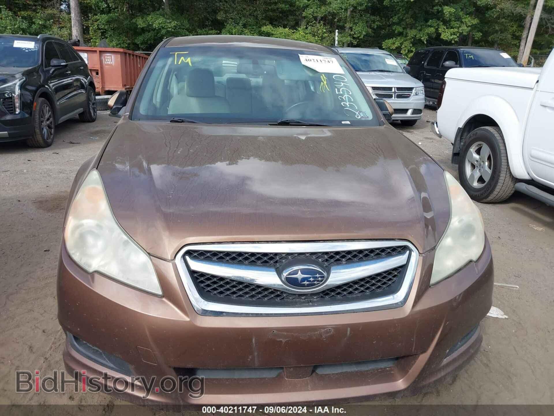 2011 SUBARU LEGACY - VIN: 4S3BMBG65B3233540 - Фото 6