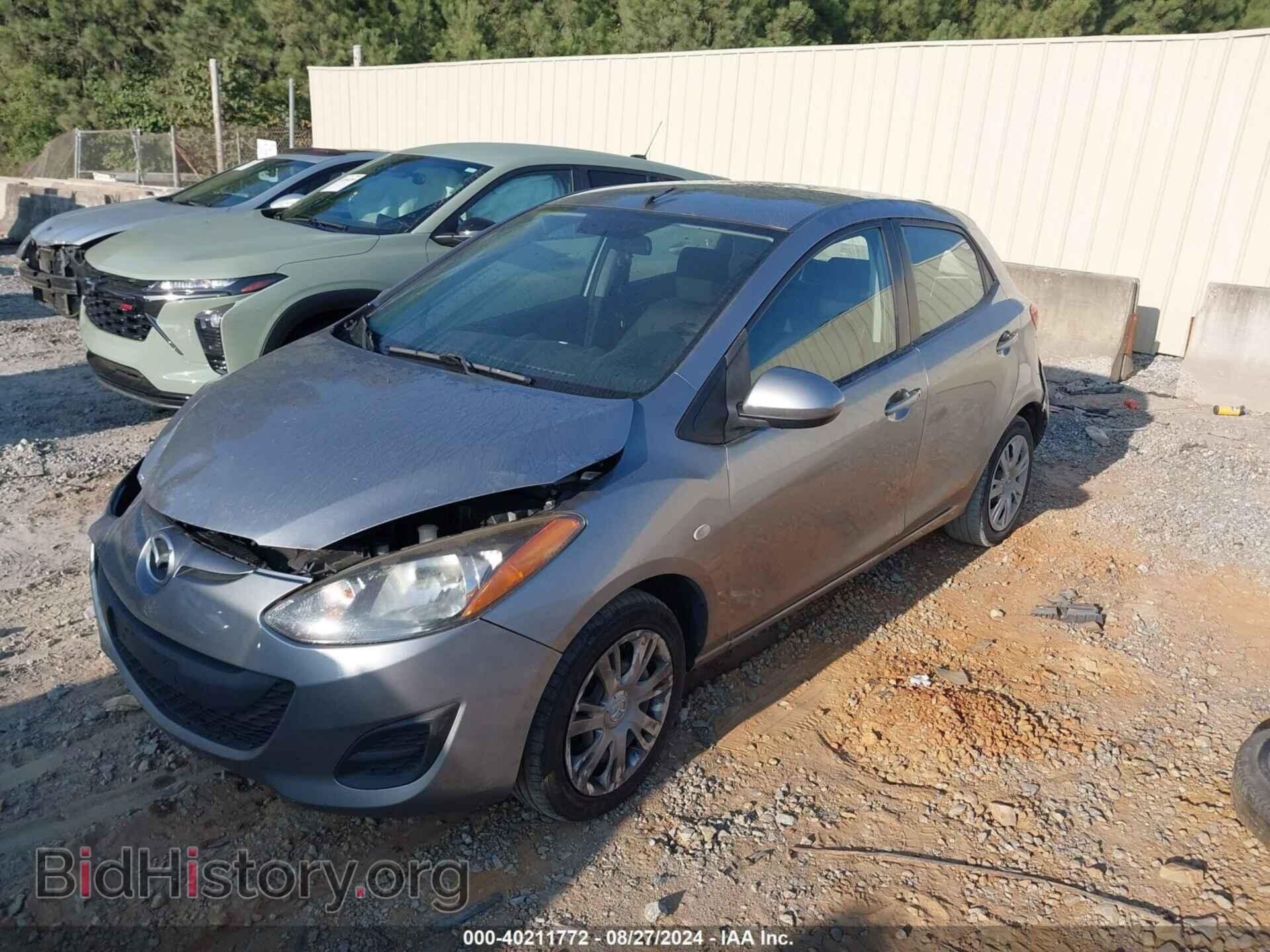 2011 MAZDA MAZDA2 - VIN: JM1DE1HZ3B0105405 - Фото 2