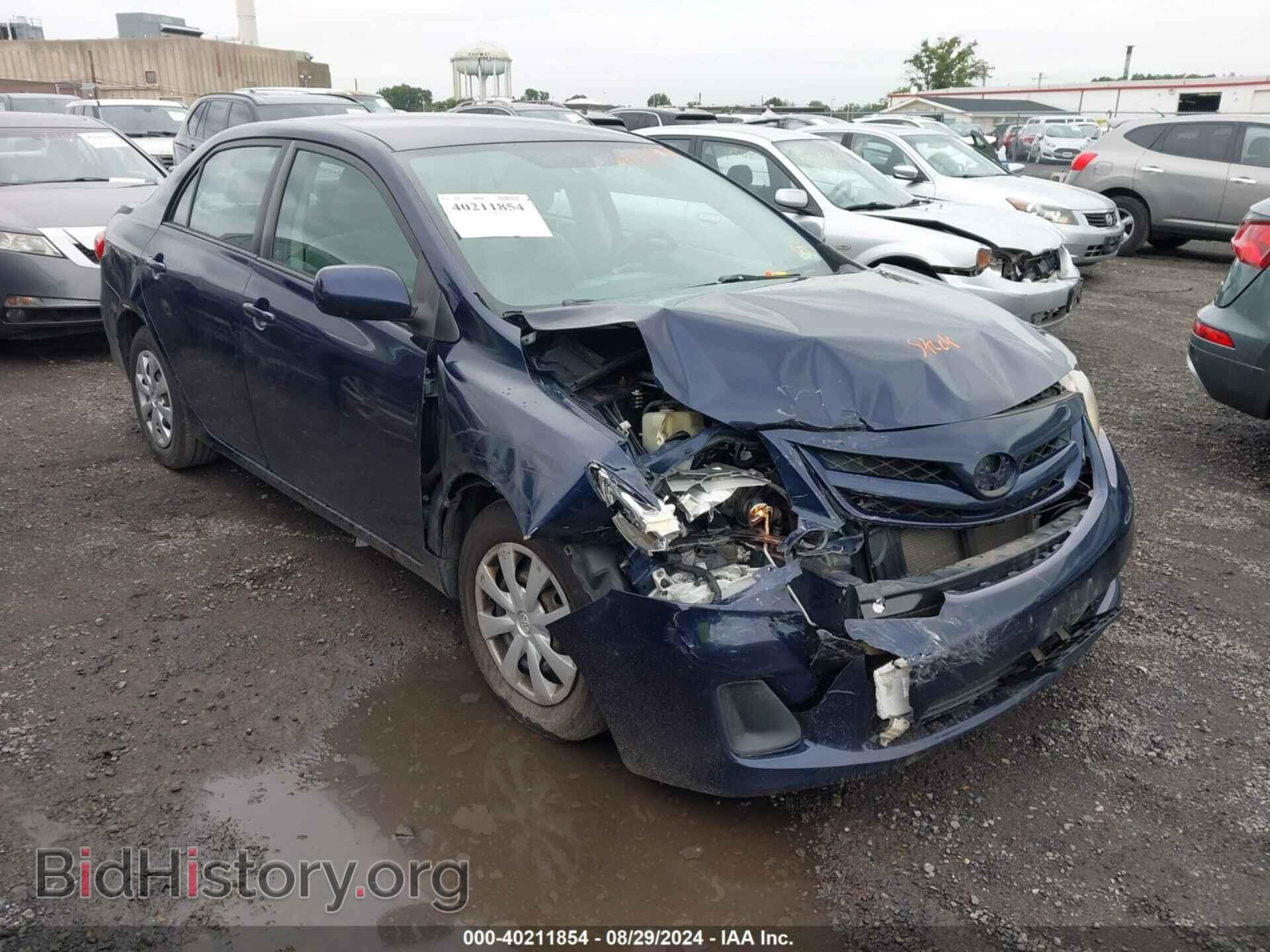 Photo 2T1BU4EE0BC727544 - TOYOTA COROLLA 2011