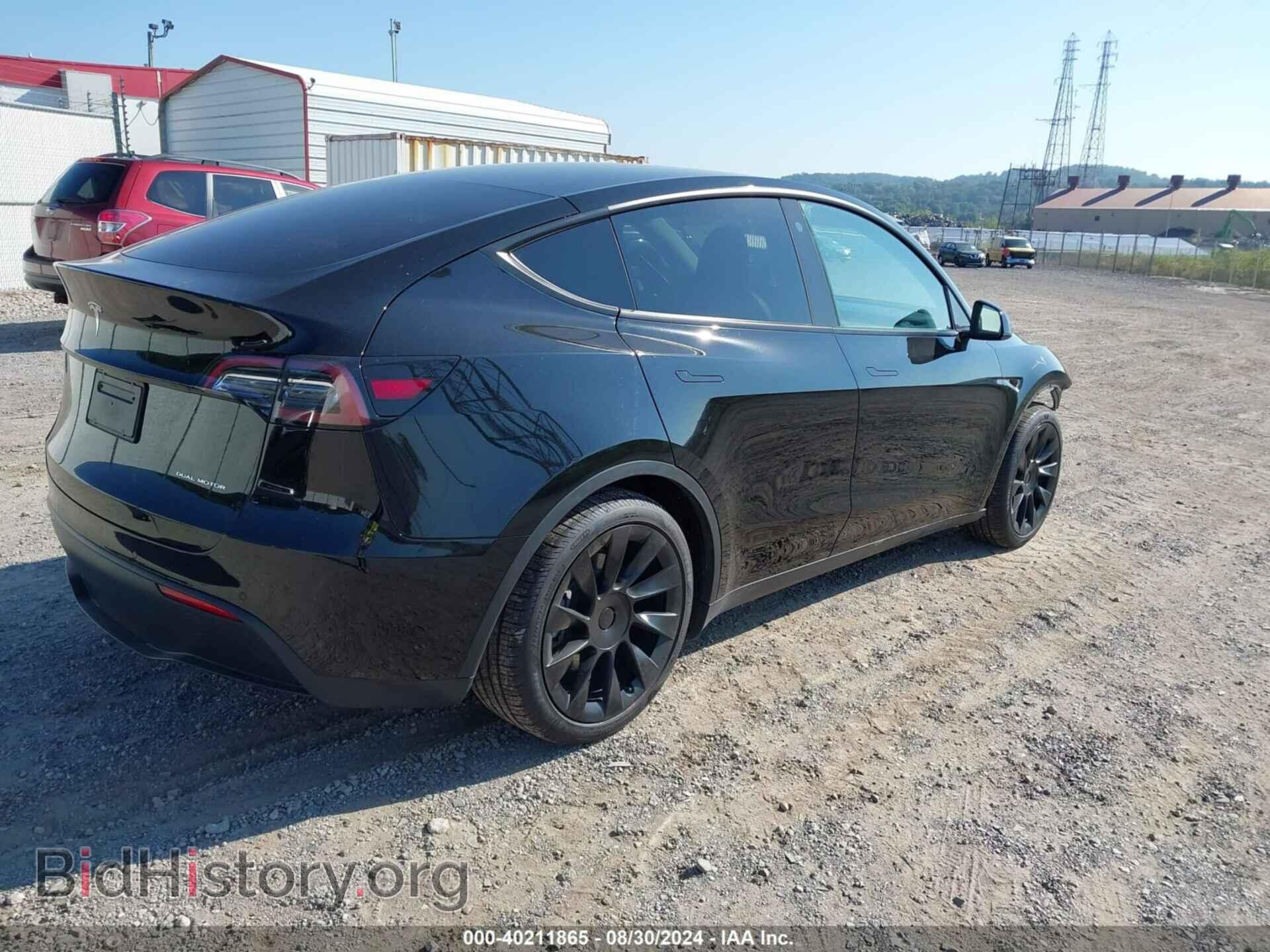 2021 TESLA MODEL Y - VIN: 5YJYGAEE7MF208389 - Фото 4