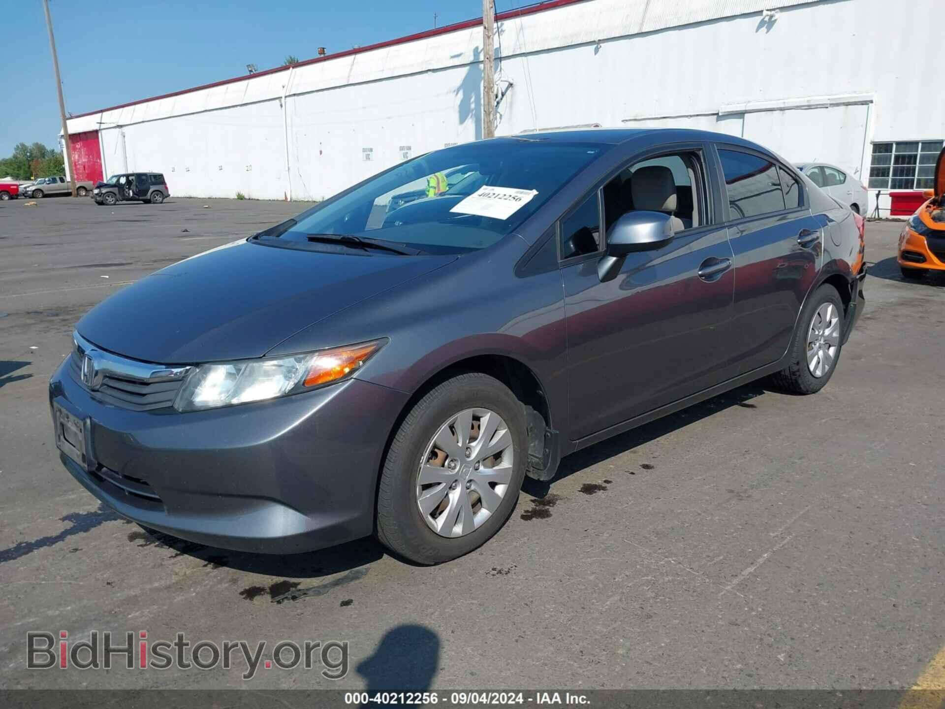 2012 HONDA CIVIC - VIN: 19XFB2F51CE372364 - Фото 2