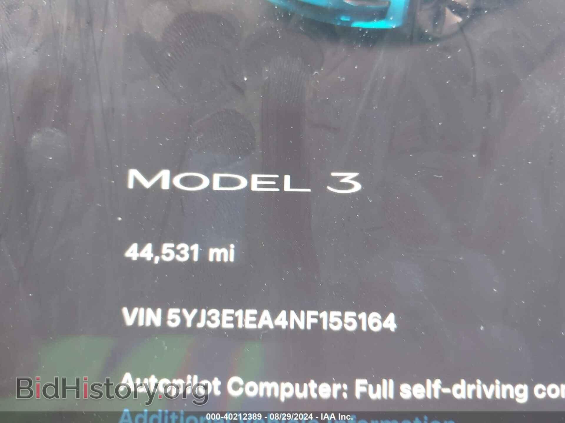 2022 TESLA MODEL 3 - VIN: 5YJ3E1EA4NF155164 - Фото 14