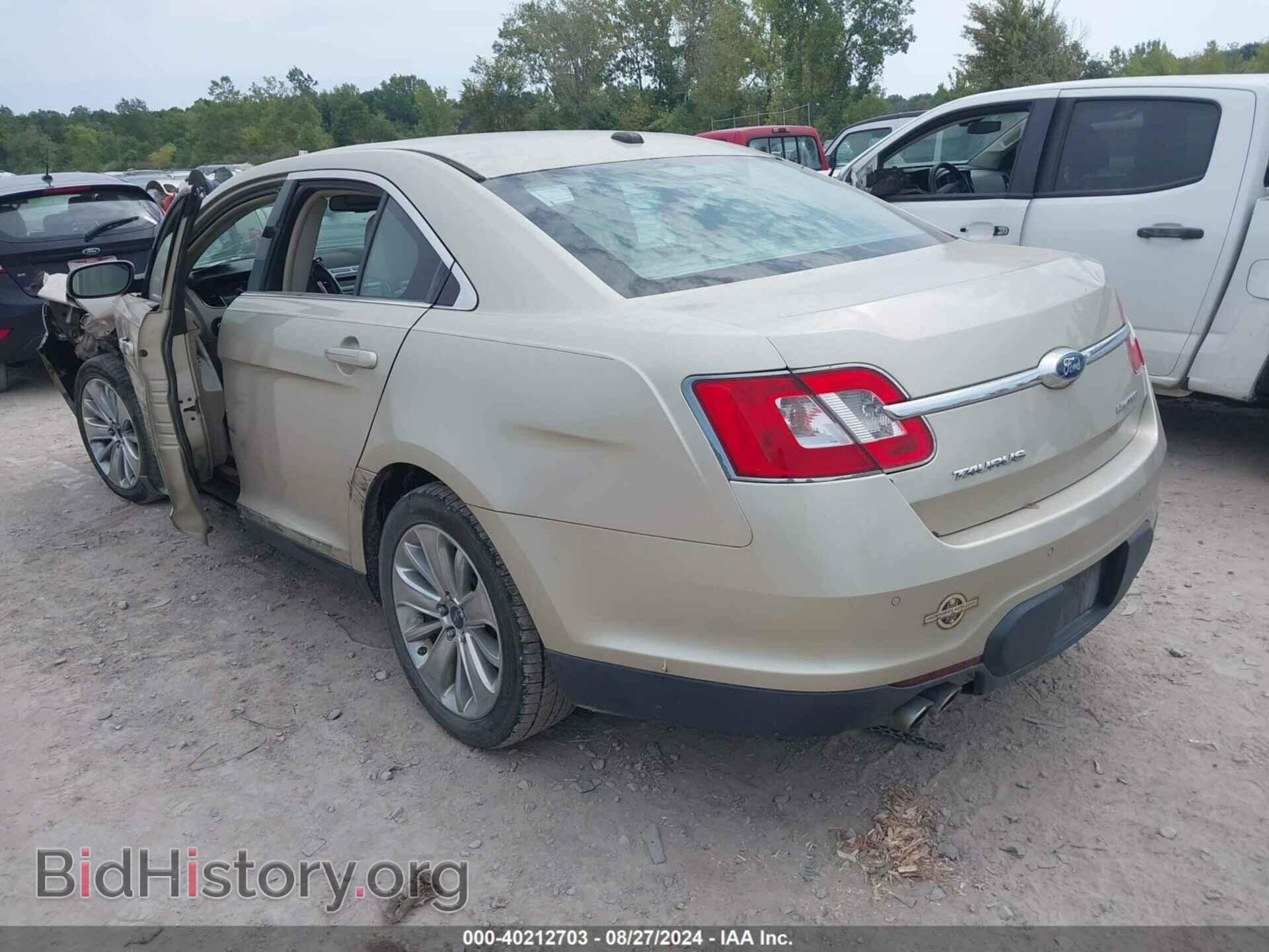 2011 FORD TAURUS - VIN: 1FAHP2FW9BG178396 - Photo 3