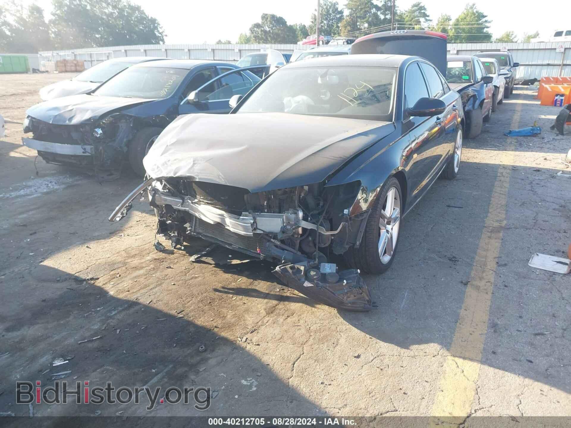 2014 AUDI A6 - VIN: WAUGFAFC9EN151124 - Фото 2