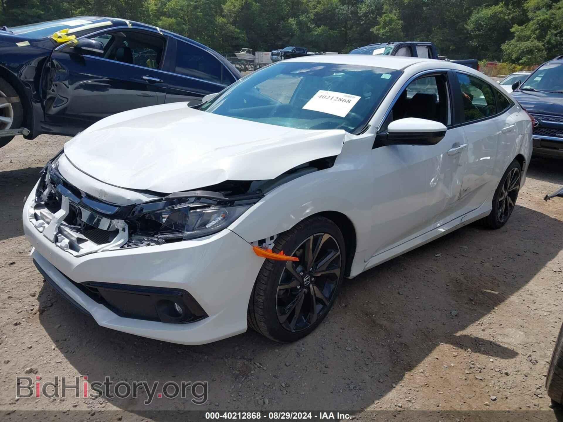 2020 HONDA CIVIC - VIN: 2HGFC2F8XLH511159 - Фото 2