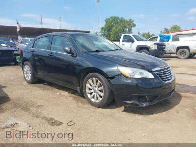 2013 Chrysler 200 Touring, черный — VIN 1C3CCBBB5DN651541, IAAI