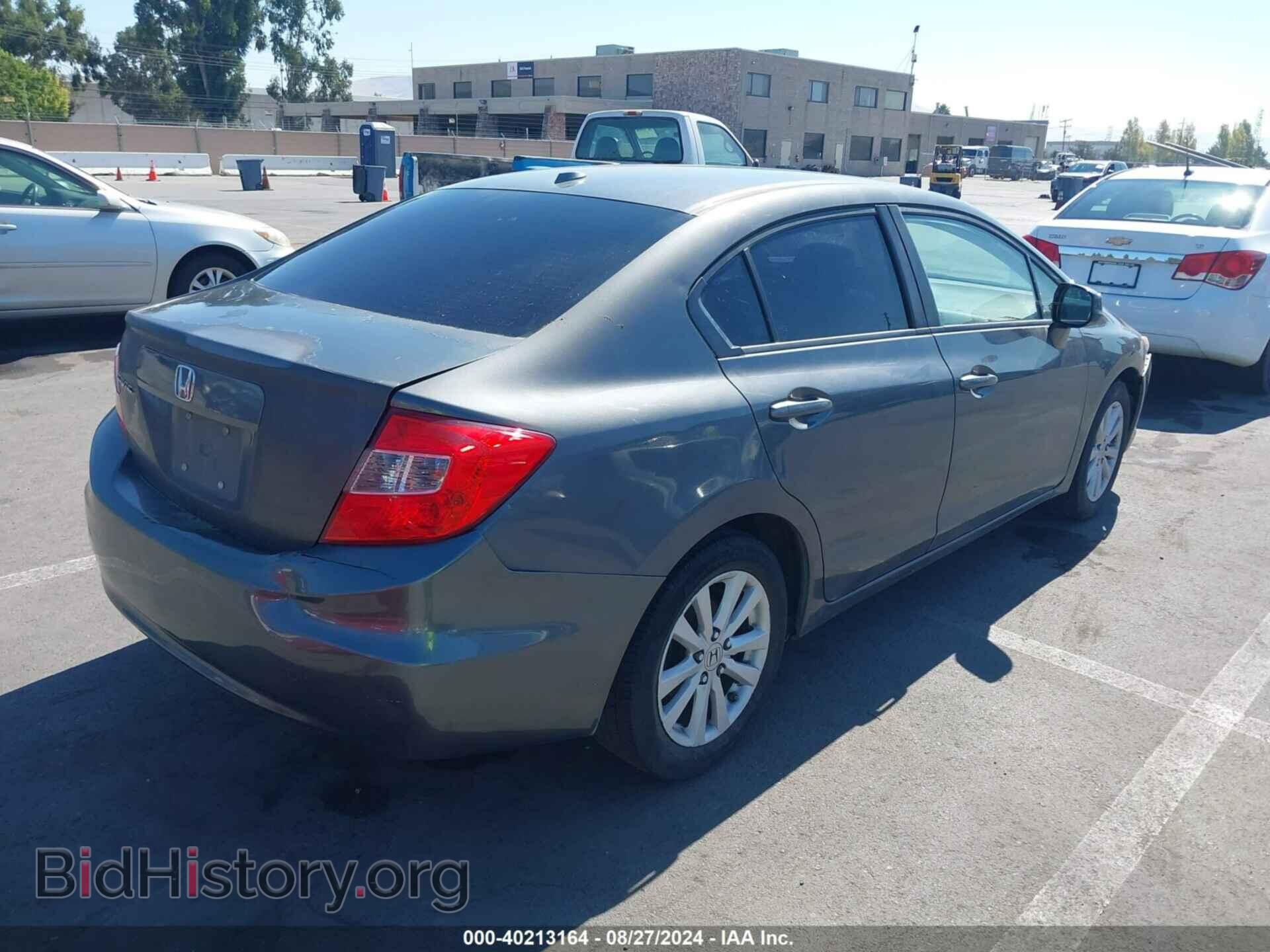 2012 HONDA CIVIC - VIN: 2HGFB2F94CH515770 - Фото 4
