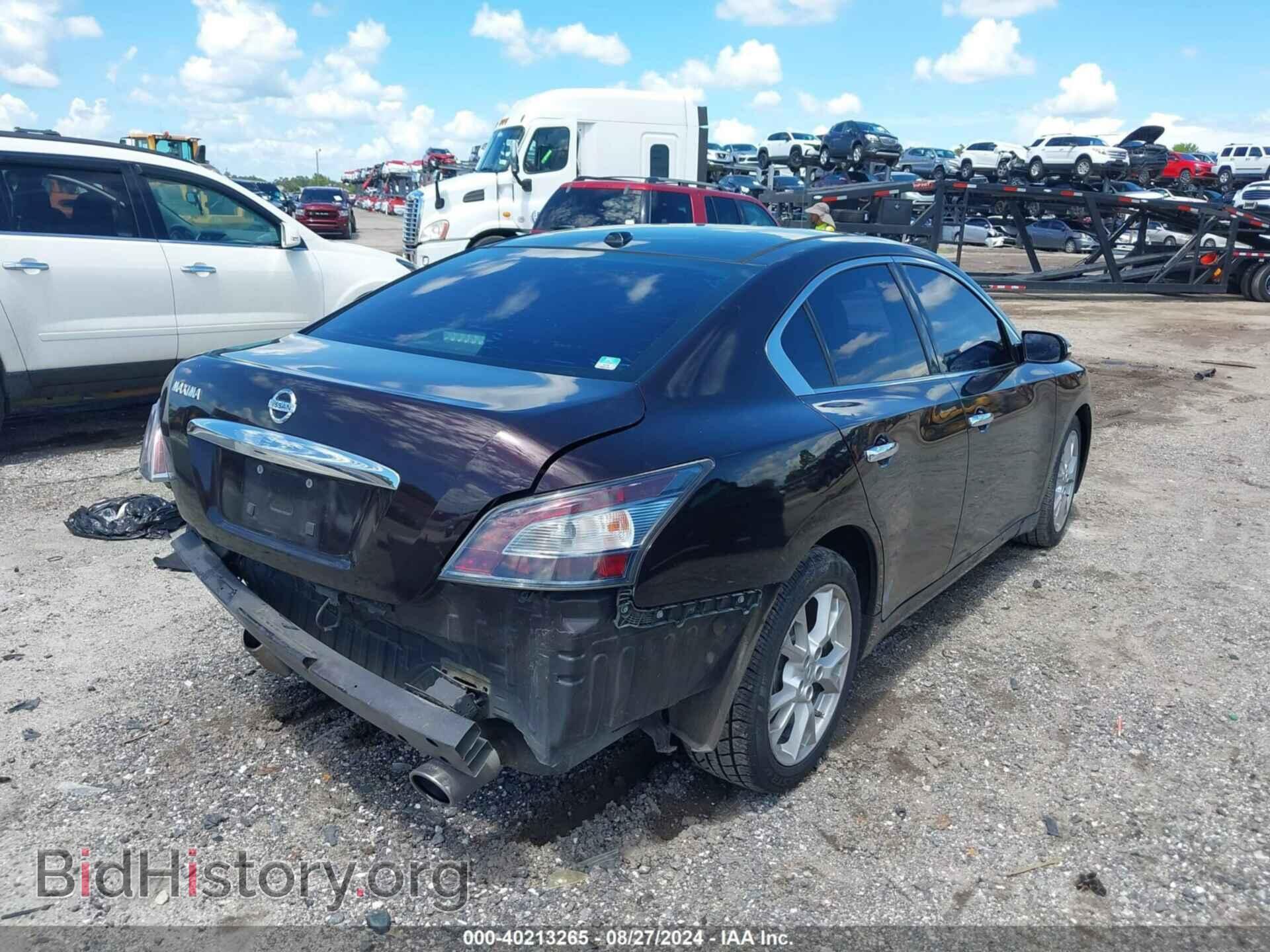 2012 NISSAN MAXIMA - VIN: 1N4AA5AP3CC818583 - Фото 4