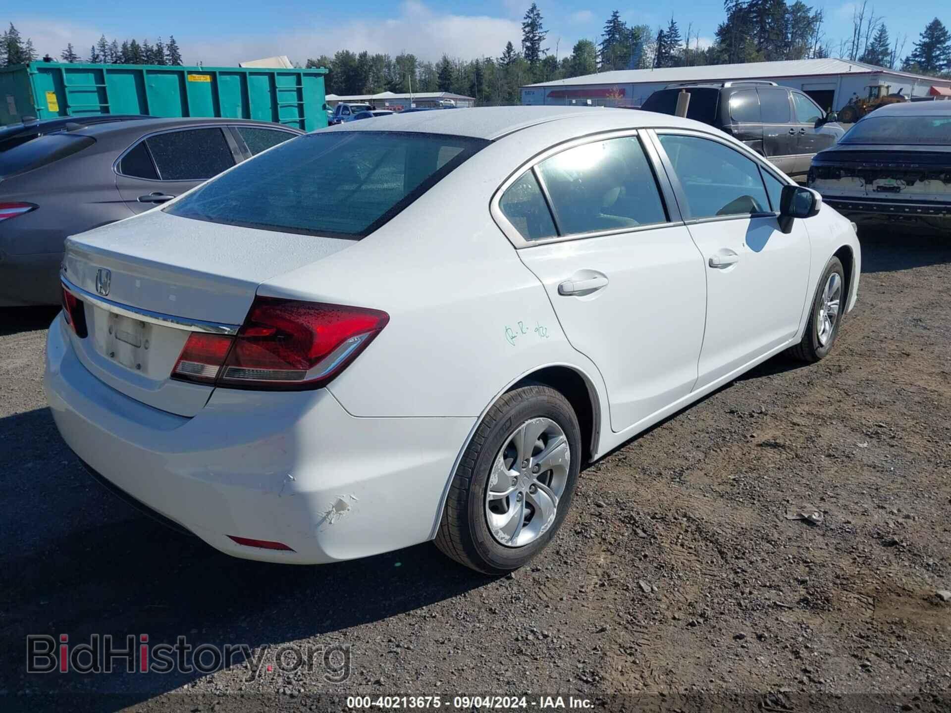 2014 HONDA CIVIC - VIN: 19XFB2F51EE238666 - Фото 4