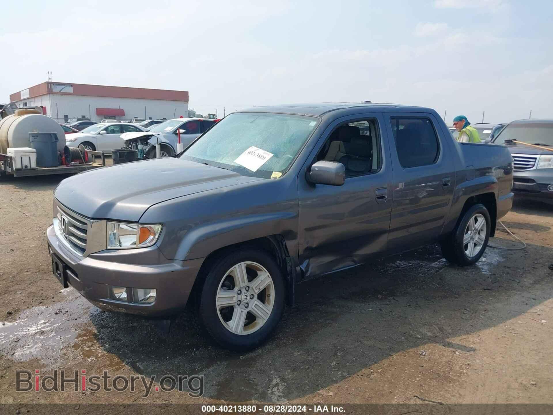 2014 HONDA RIDGELINE - VIN: 5FPYK1F5XEB008287 - Фото 2