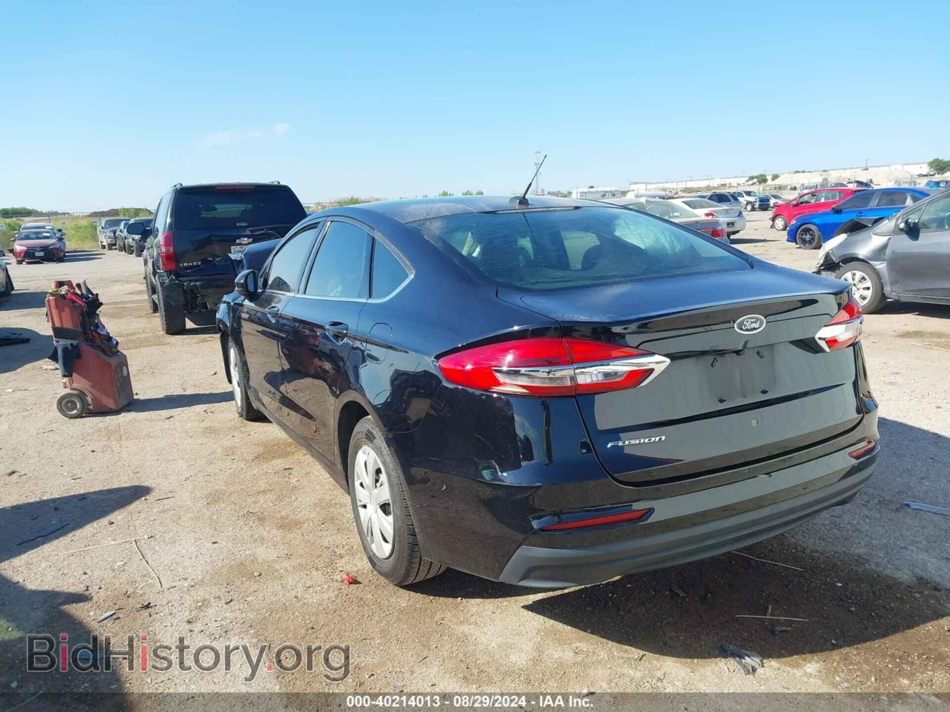 2019 FORD FUSION - VIN: 3FA6P0G70KR108202 - Фото 3