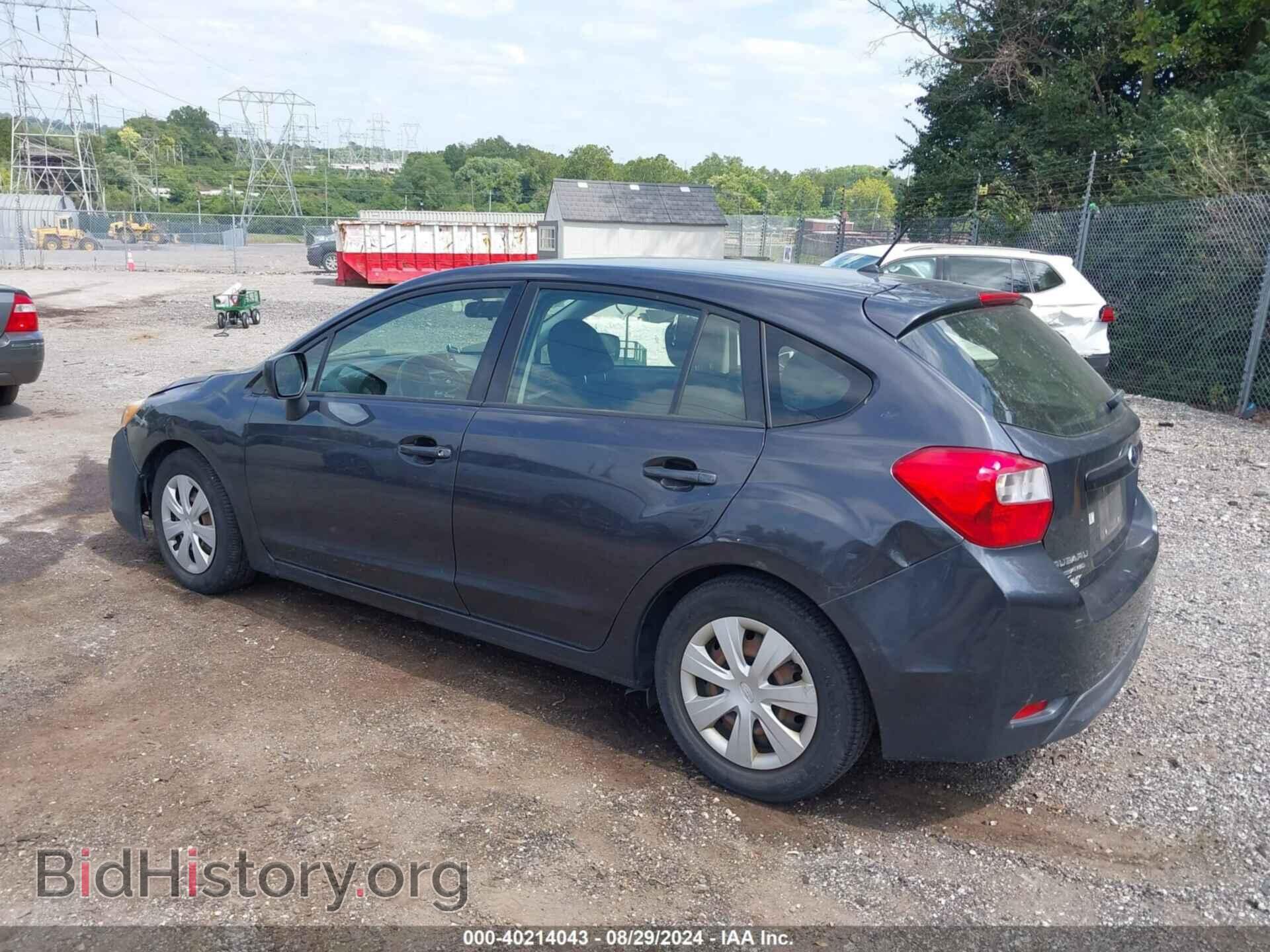 2014 SUBARU IMPREZA - VIN: JF1GPAA61E8231832 - Фото 3