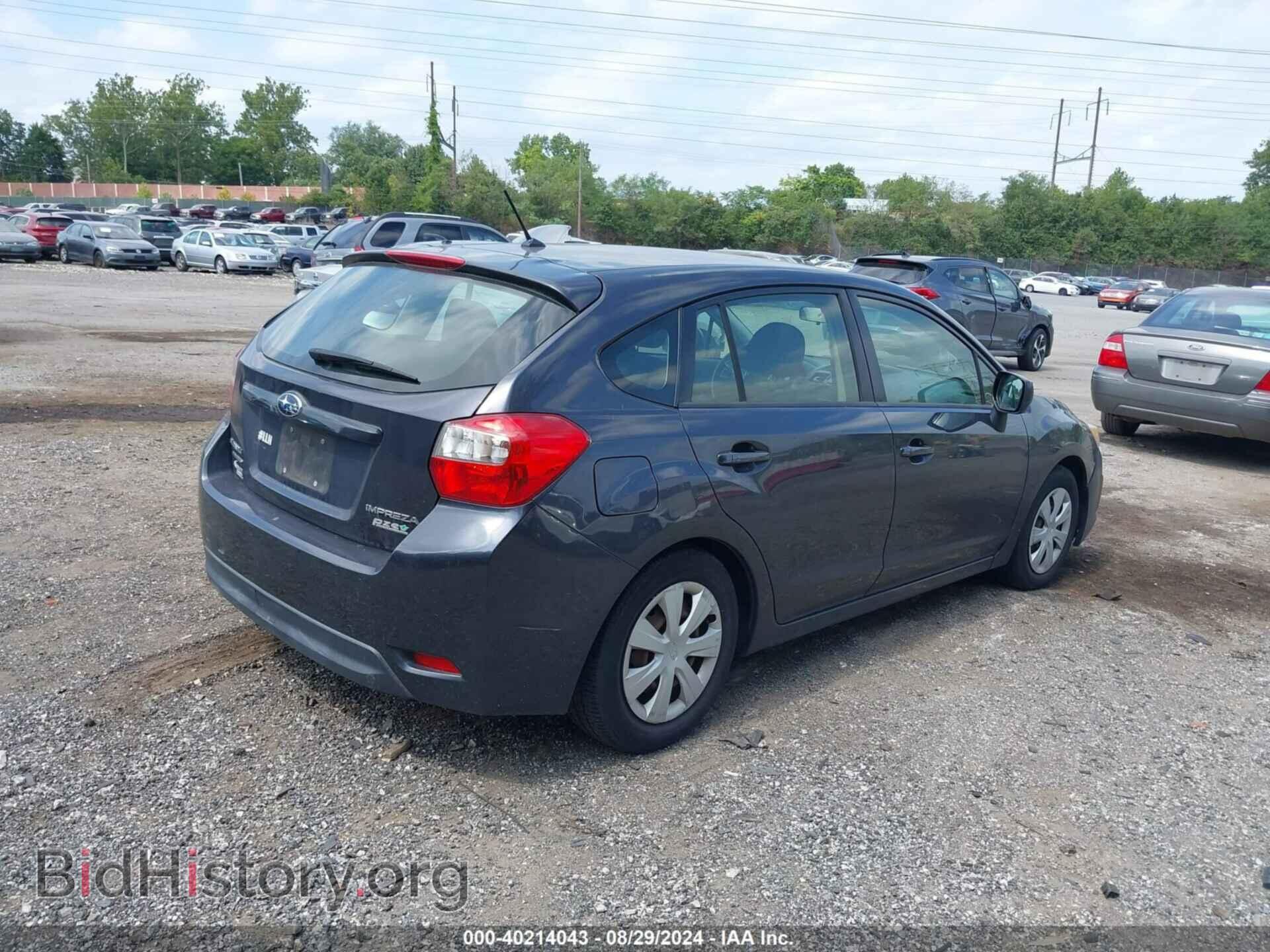 2014 SUBARU IMPREZA - VIN: JF1GPAA61E8231832 - Фото 4