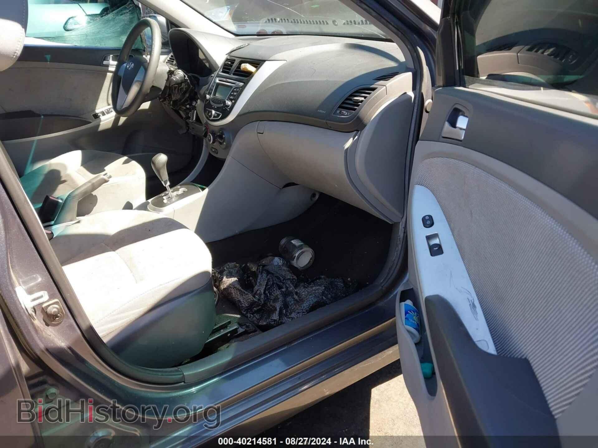 2013 HYUNDAI ACCENT - VIN: KMHCT4AE5DU306191 - Фото 5