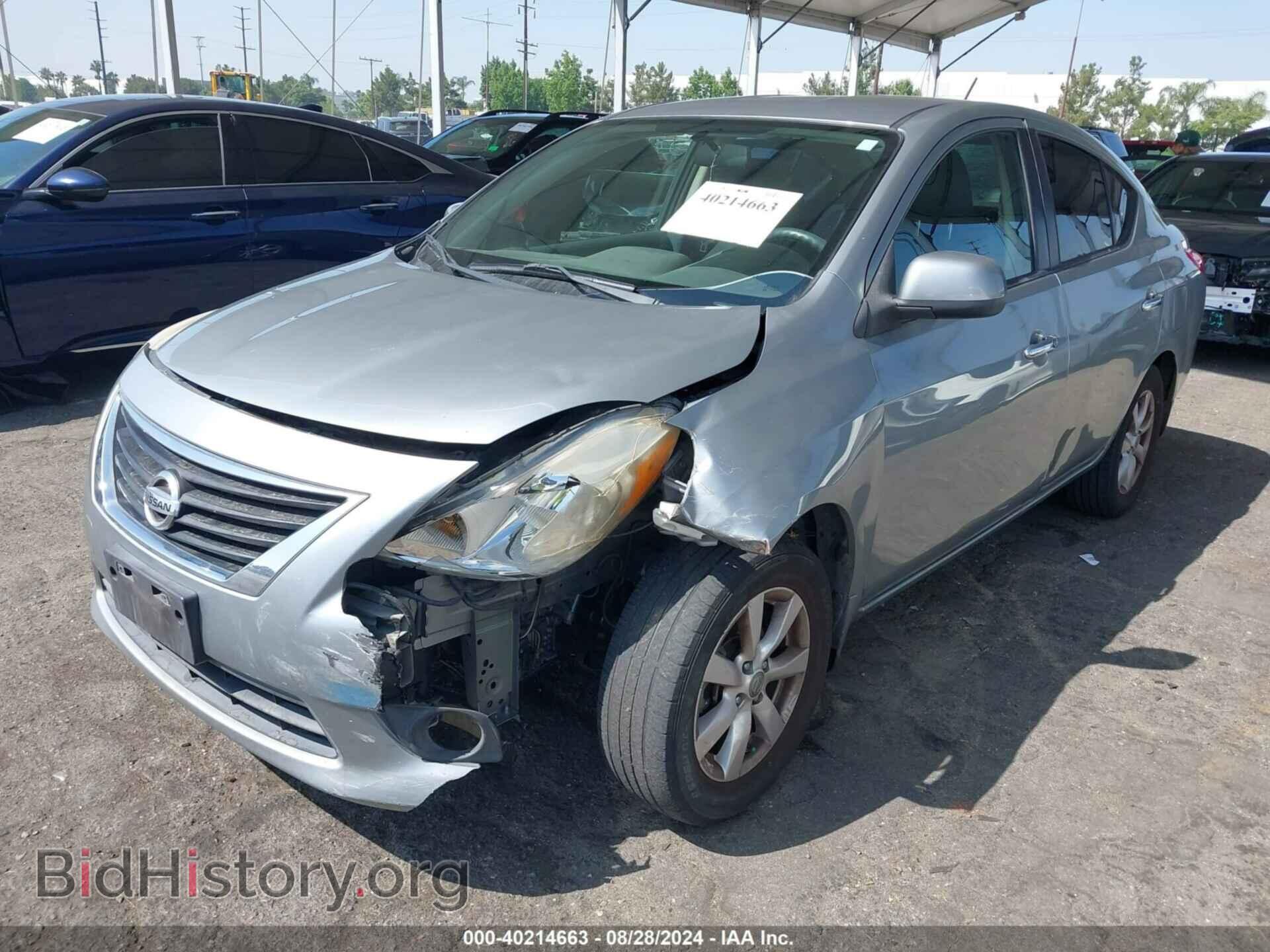 2012 NISSAN VERSA - VIN: 3N1CN7AP4CL871030 - Фото 2