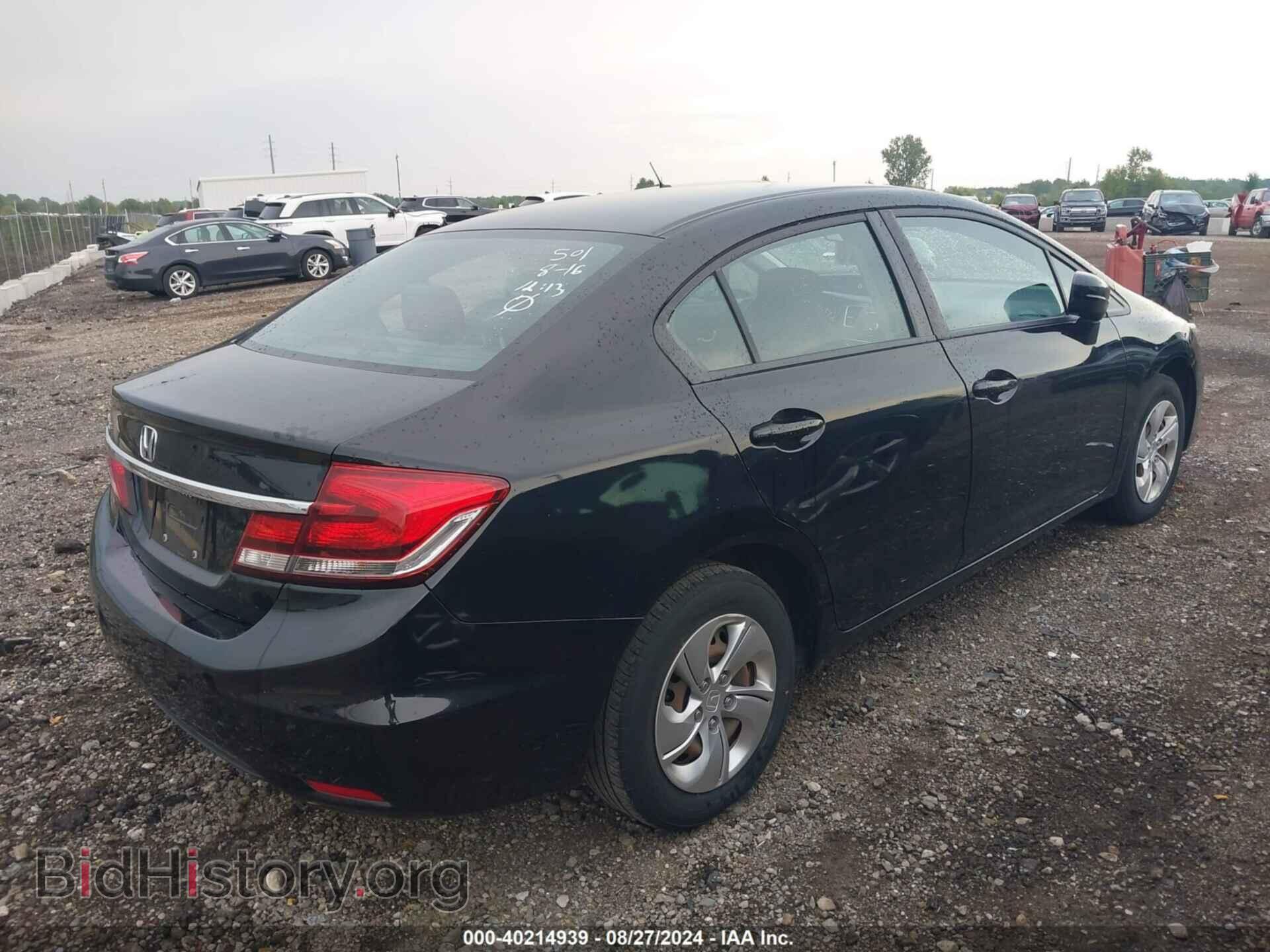 2015 HONDA CIVIC - VIN: 19XFB2F56FE016528 - Фото 4