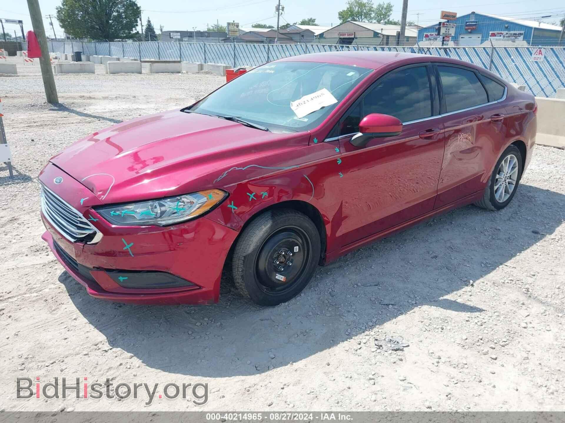 2017 FORD FUSION - VIN: 3FA6P0HD0HR272143 - Фото 2