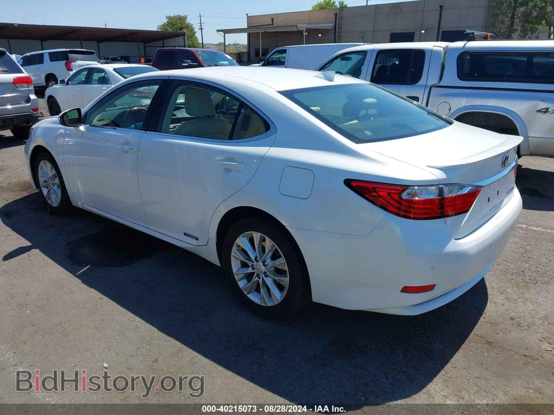 2015 LEXUS ES 300H - VIN: JTHBW1GG4F2099739 - Фото 3