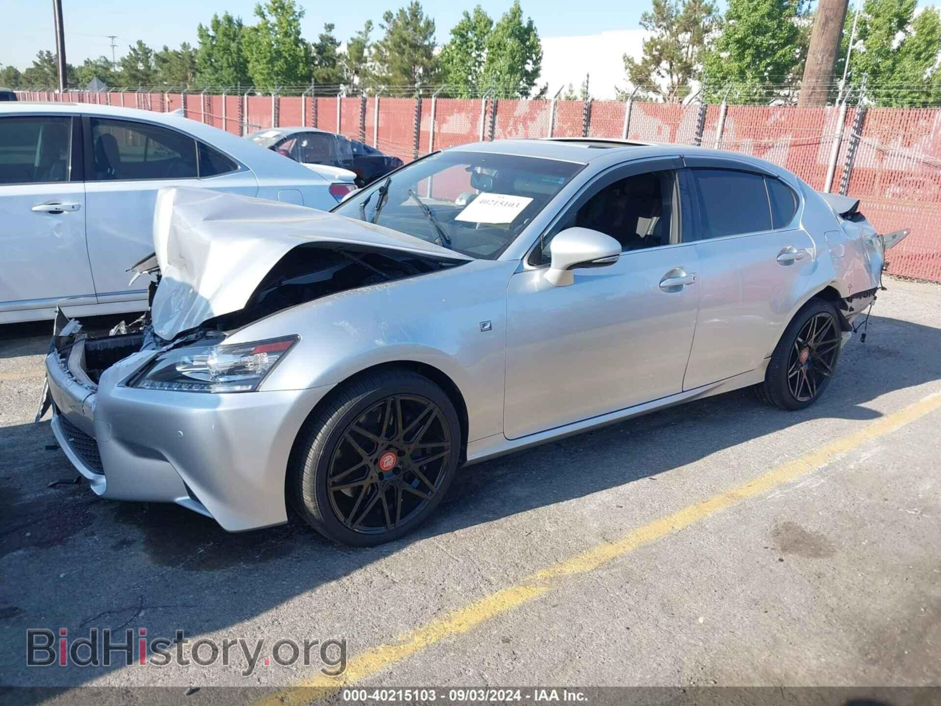 2013 LEXUS GS 350 - VIN: JTHBE1BL3D5004543 - Фото 2