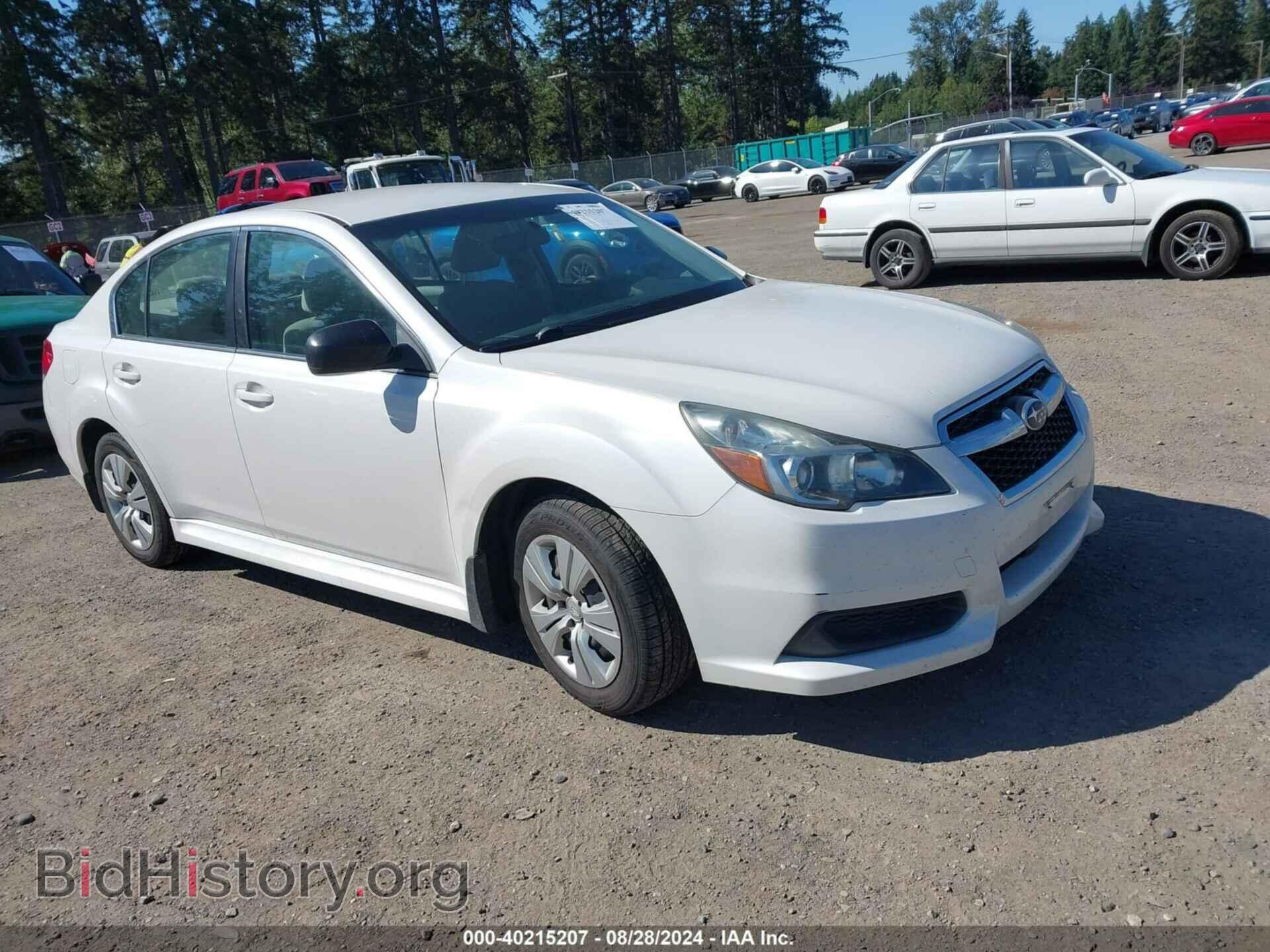 Фотография 4S3BMBA67D3046344 - SUBARU LEGACY 2013