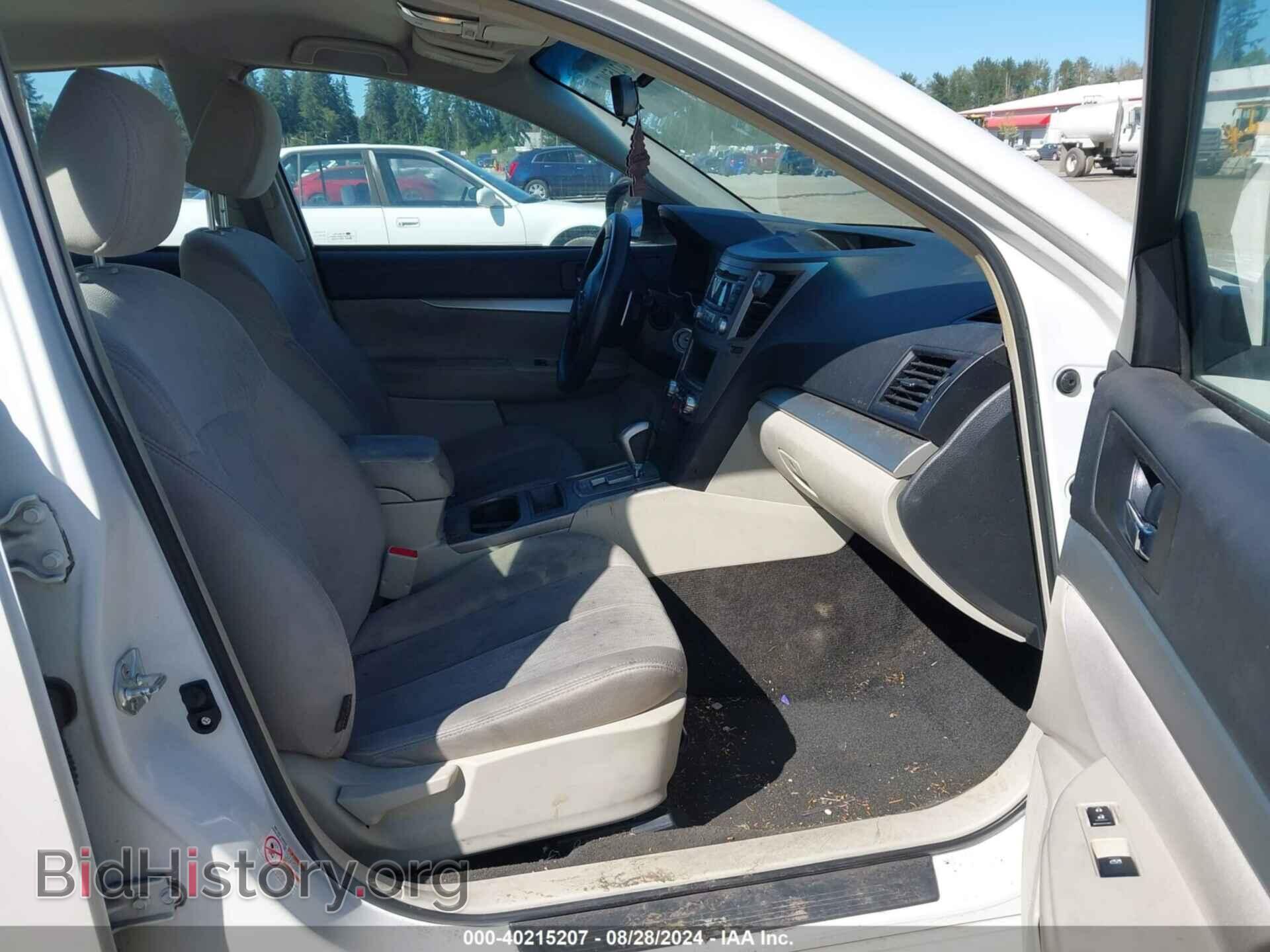 2013 SUBARU LEGACY - VIN: 4S3BMBA67D3046344 - Фото 5