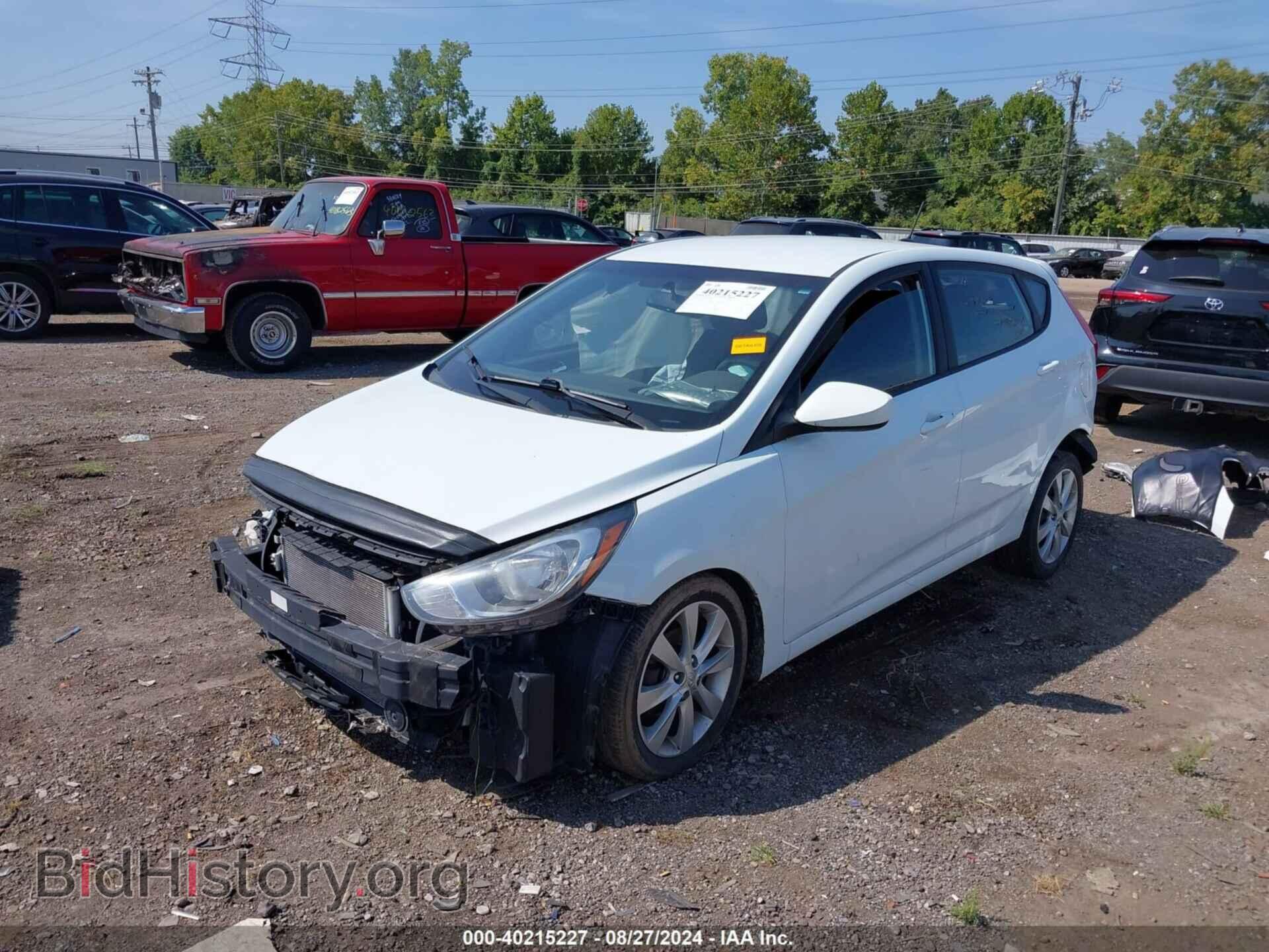 2012 HYUNDAI ACCENT - VIN: KMHCU5AE7CU044997 - Фото 2