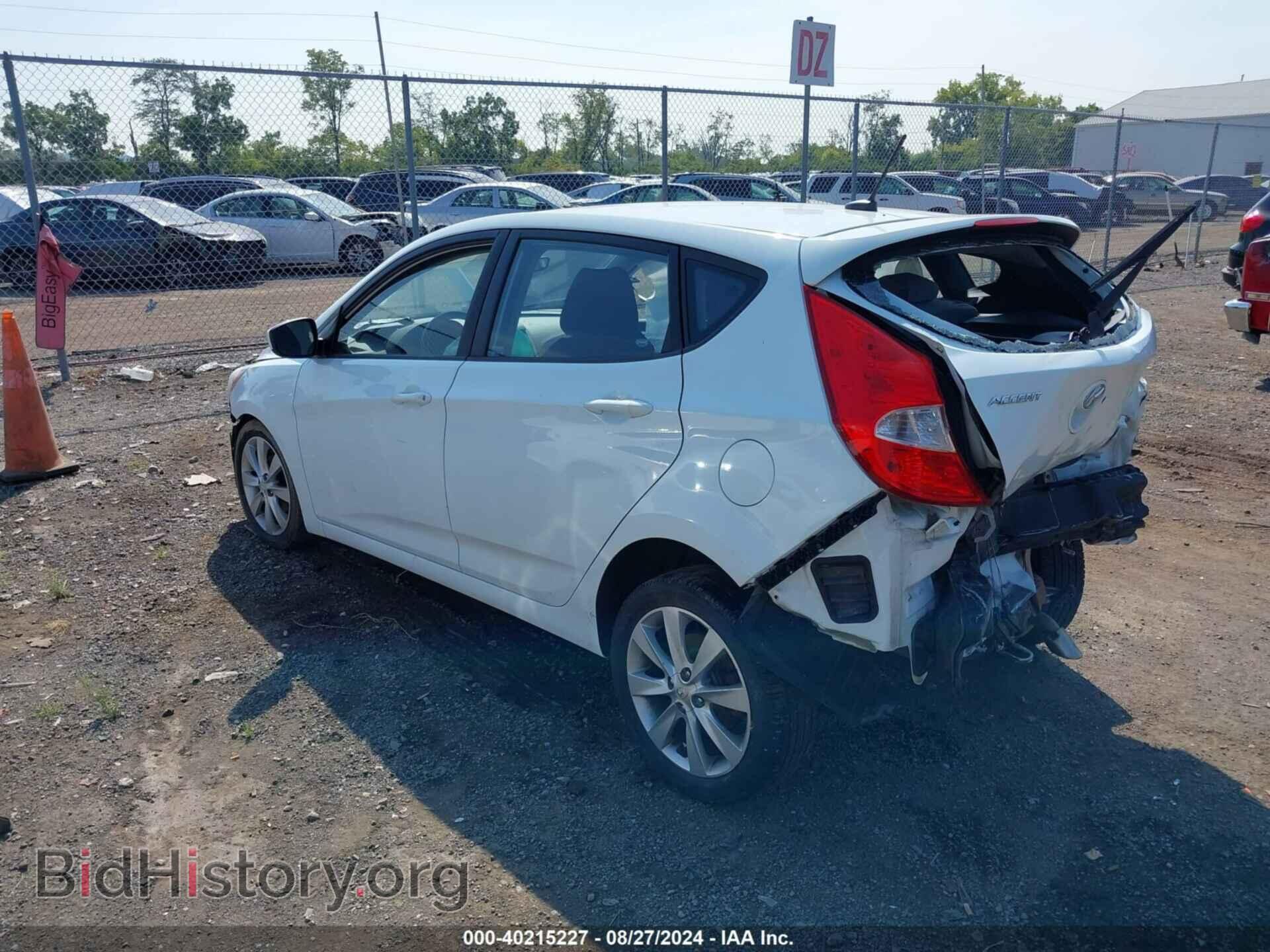 2012 HYUNDAI ACCENT - VIN: KMHCU5AE7CU044997 - Фото 3