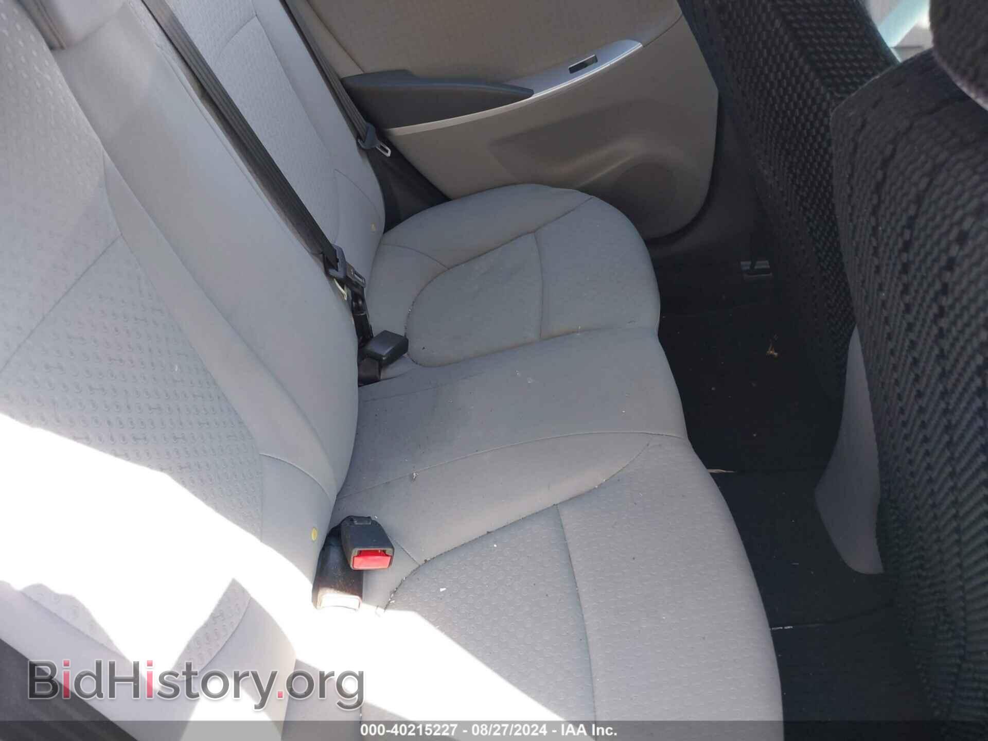 2012 HYUNDAI ACCENT - VIN: KMHCU5AE7CU044997 - Фото 8