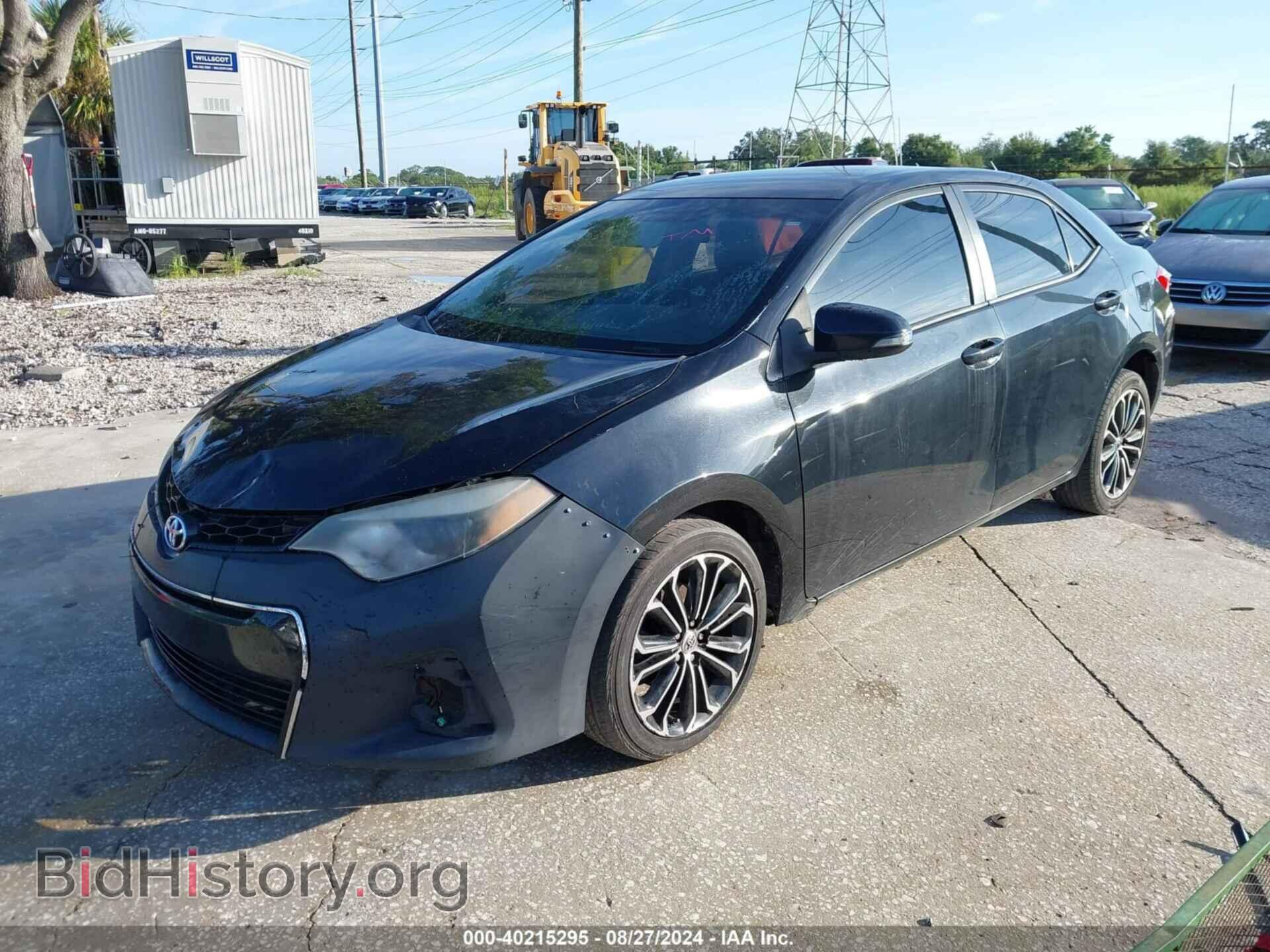 2015 TOYOTA COROLLA - VIN: 2T1BURHEXFC314478 - Фото 2