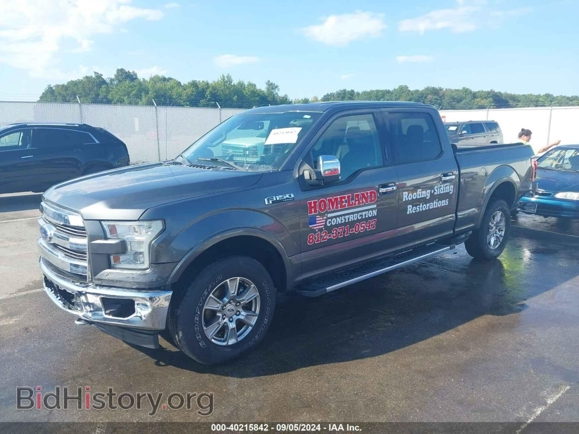 2017 FORD F-150 - VIN: 1FTFW1EF4HFB75503 - Фото 2