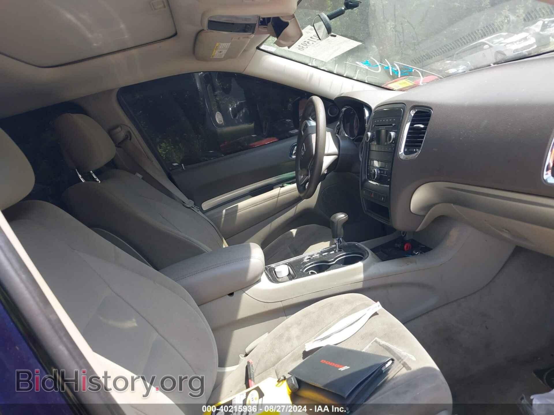 2012 DODGE DURANGO - VIN: 1C4RDJAG4CC169843 - Фото 5