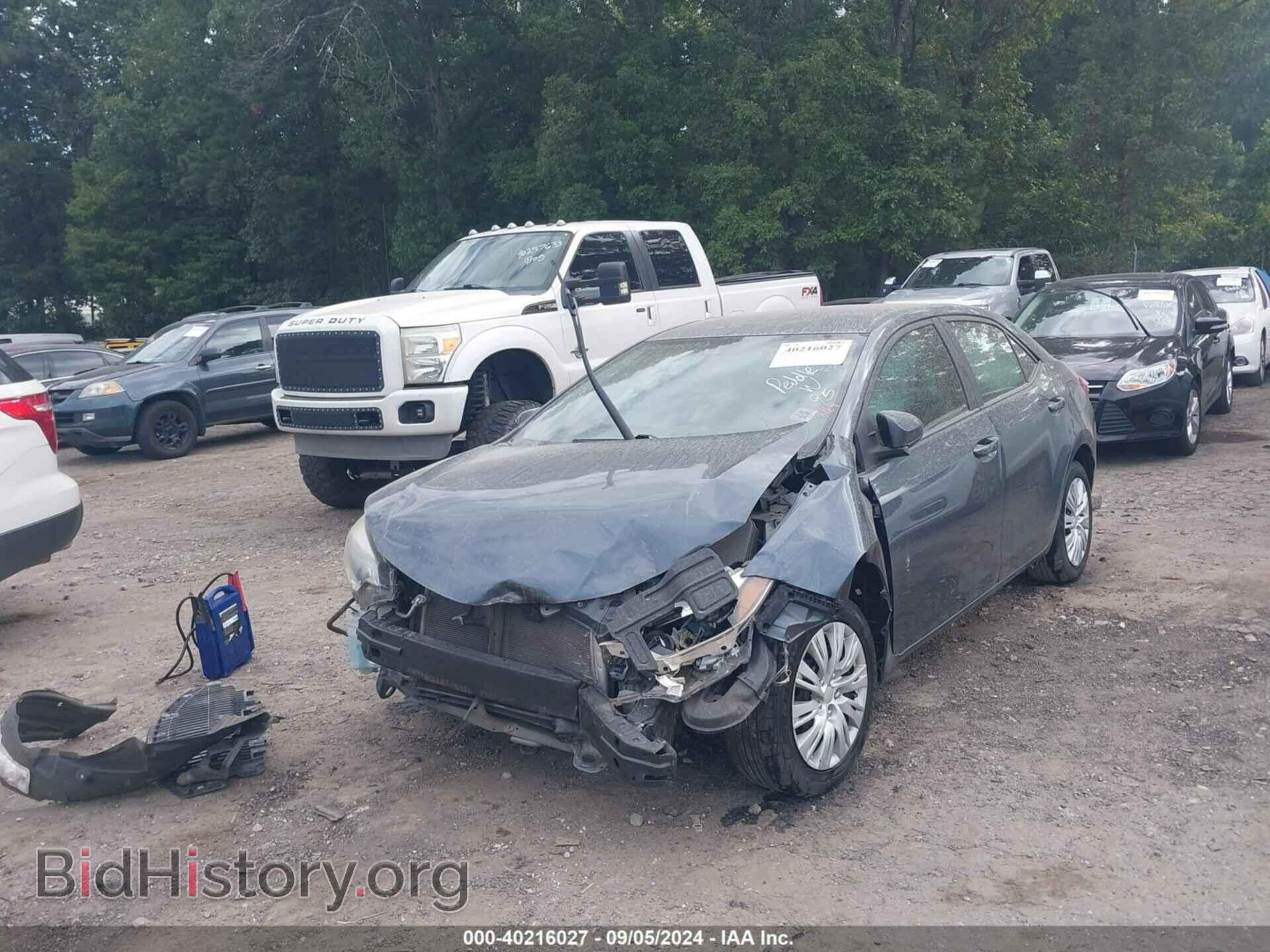 2016 Toyota COROLLA (VIN 2T1BURHE7GC736421) — фото 2 из 13