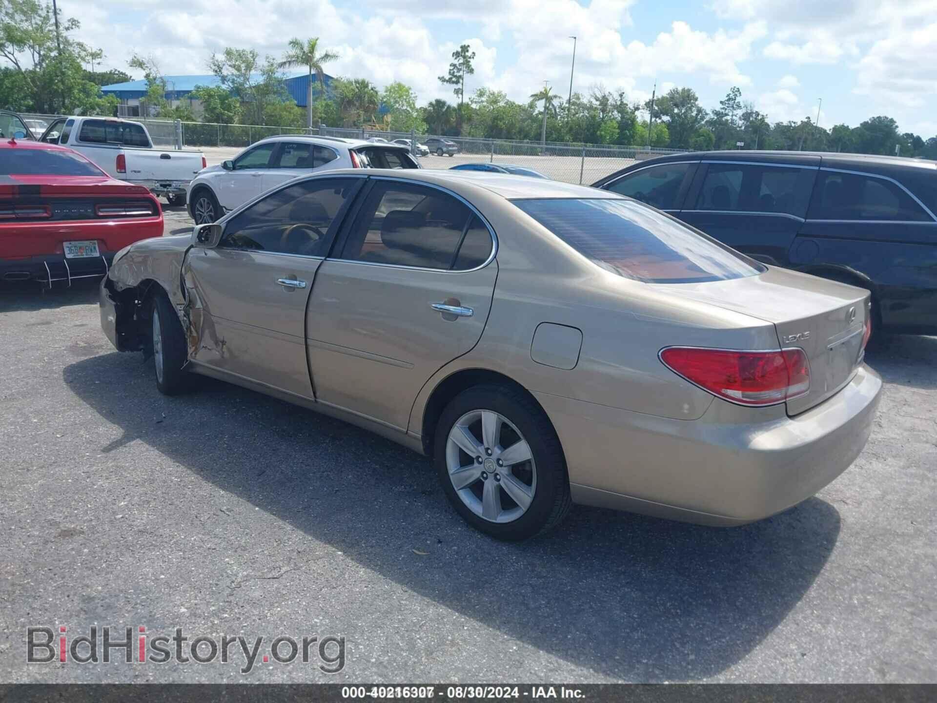 2005 LEXUS ES 330 - VIN: JTHBA30G555061390 - Фото 3