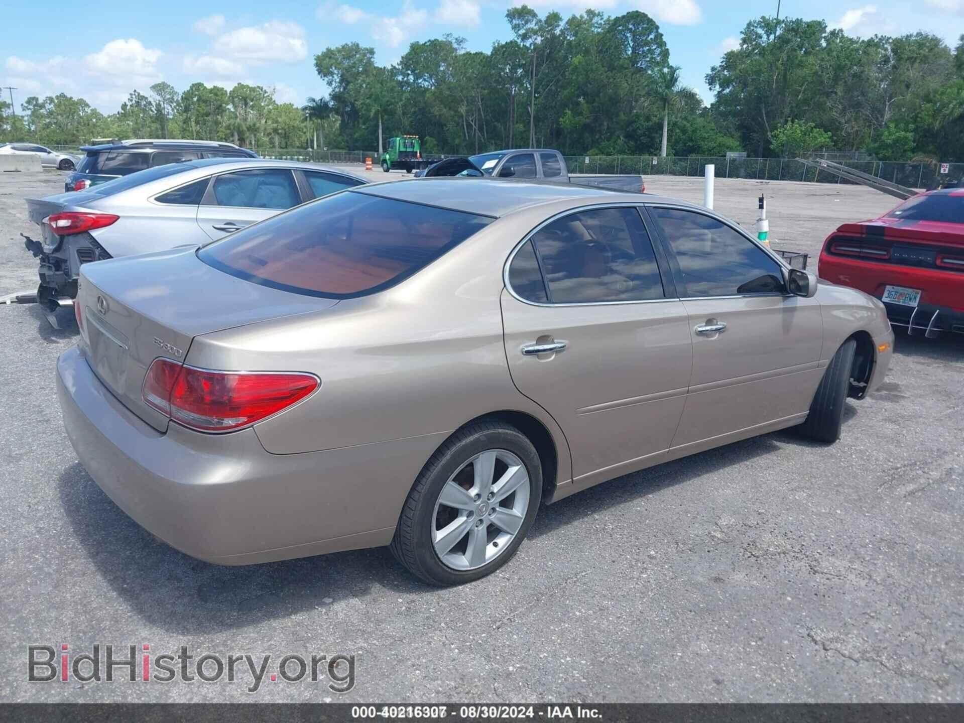 2005 LEXUS ES 330 - VIN: JTHBA30G555061390 - Фото 4