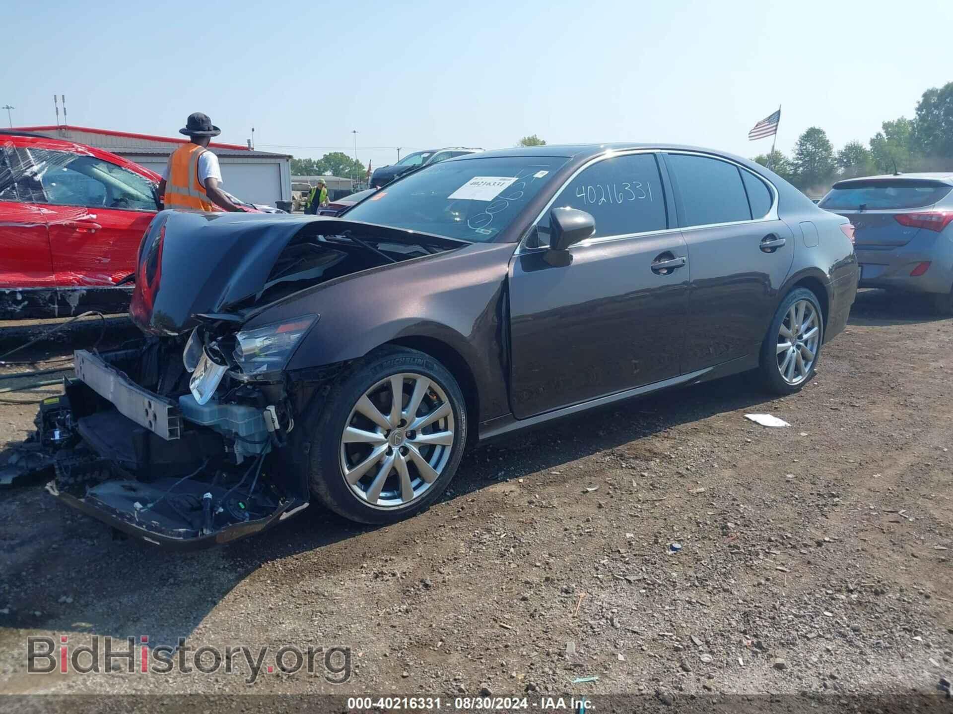 2013 LEXUS GS 350 - VIN: JTHCE1BL9D5006351 - Фото 2