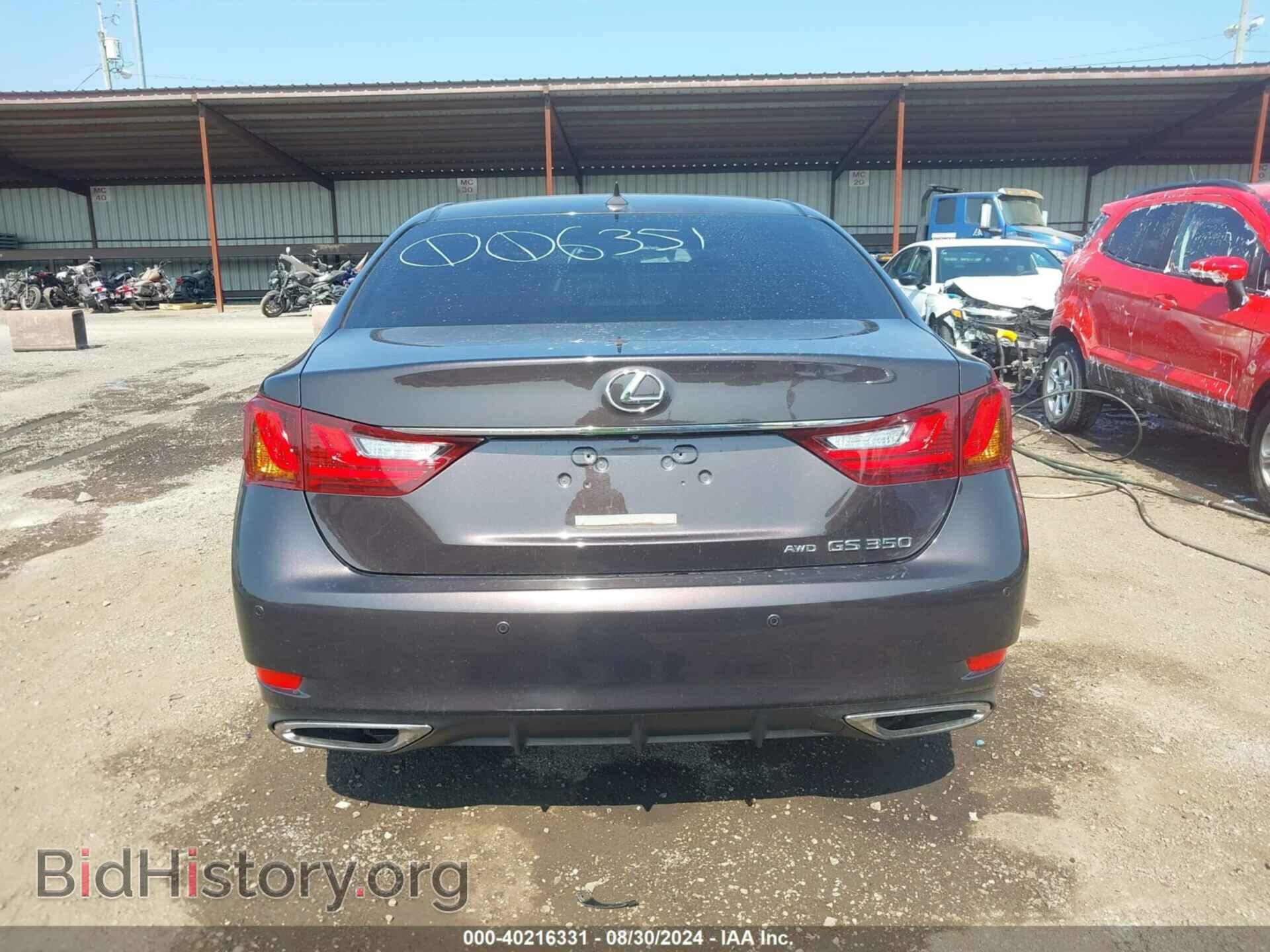 2013 LEXUS GS 350 - VIN: JTHCE1BL9D5006351 - Фото 16