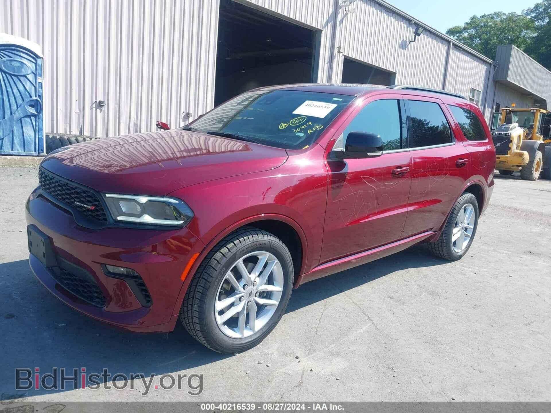 2023 DODGE DURANGO - VIN: 1C4RDJDG6PC637489 - Фото 2