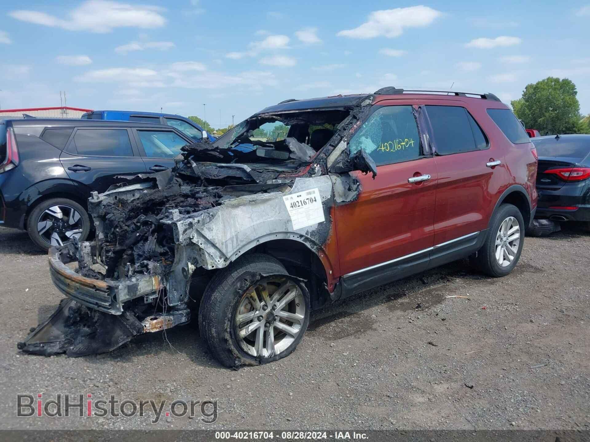 2014 FORD EXPLORER - VIN: 1FM5K8D85EGC11316 - Фото 2