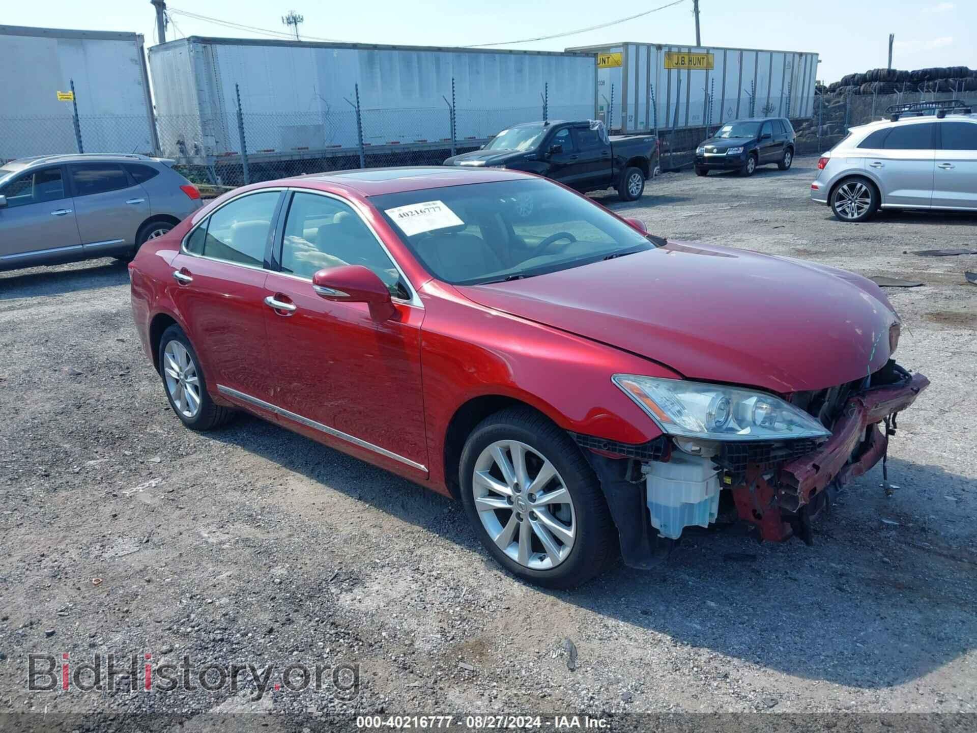 Photo JTHBK1EG6A2414290 - LEXUS ES 350 2010