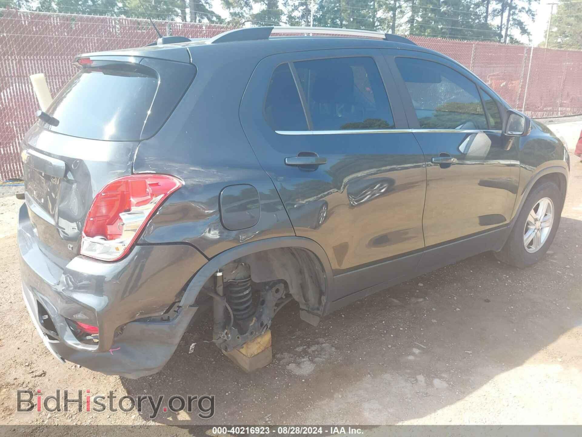 2017 CHEVROLET TRAX - VIN: 3GNCJLSB2HL221549 - Фото 4