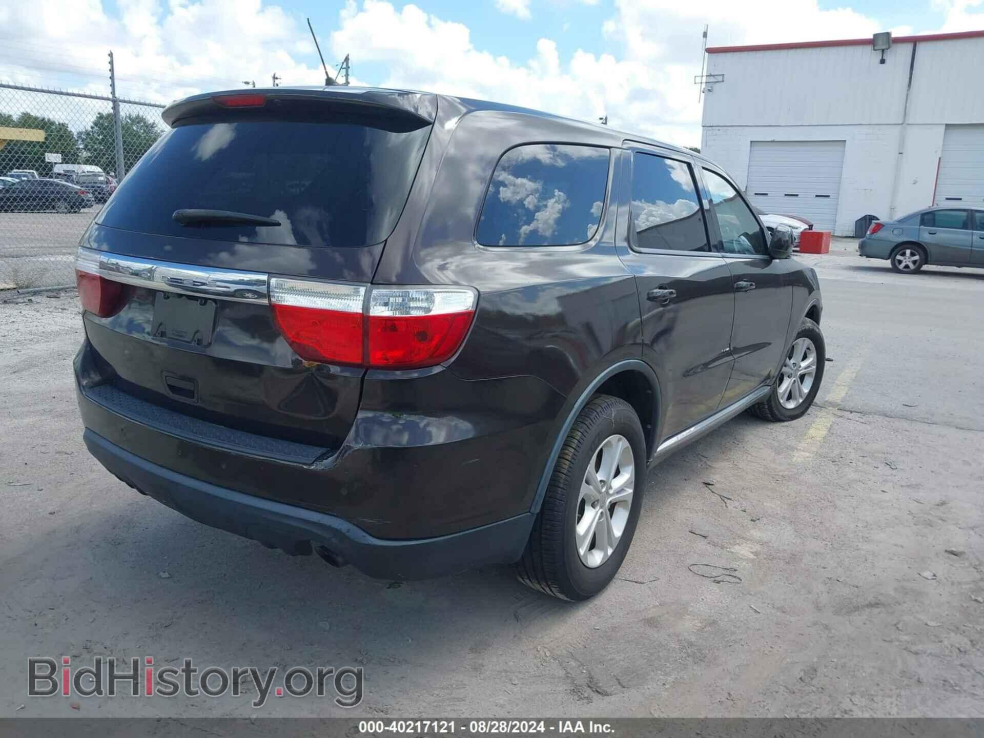 2012 DODGE DURANGO - VIN: 1C4RDHAG9CC257649 - Photo 4