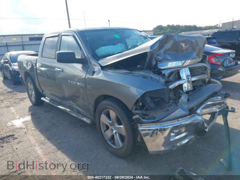 2012 RAM 1500 SLT (VIN 1C6RD6LT4CS224425) — фото 1 из 11, IAAI, повреждение: передняя часть