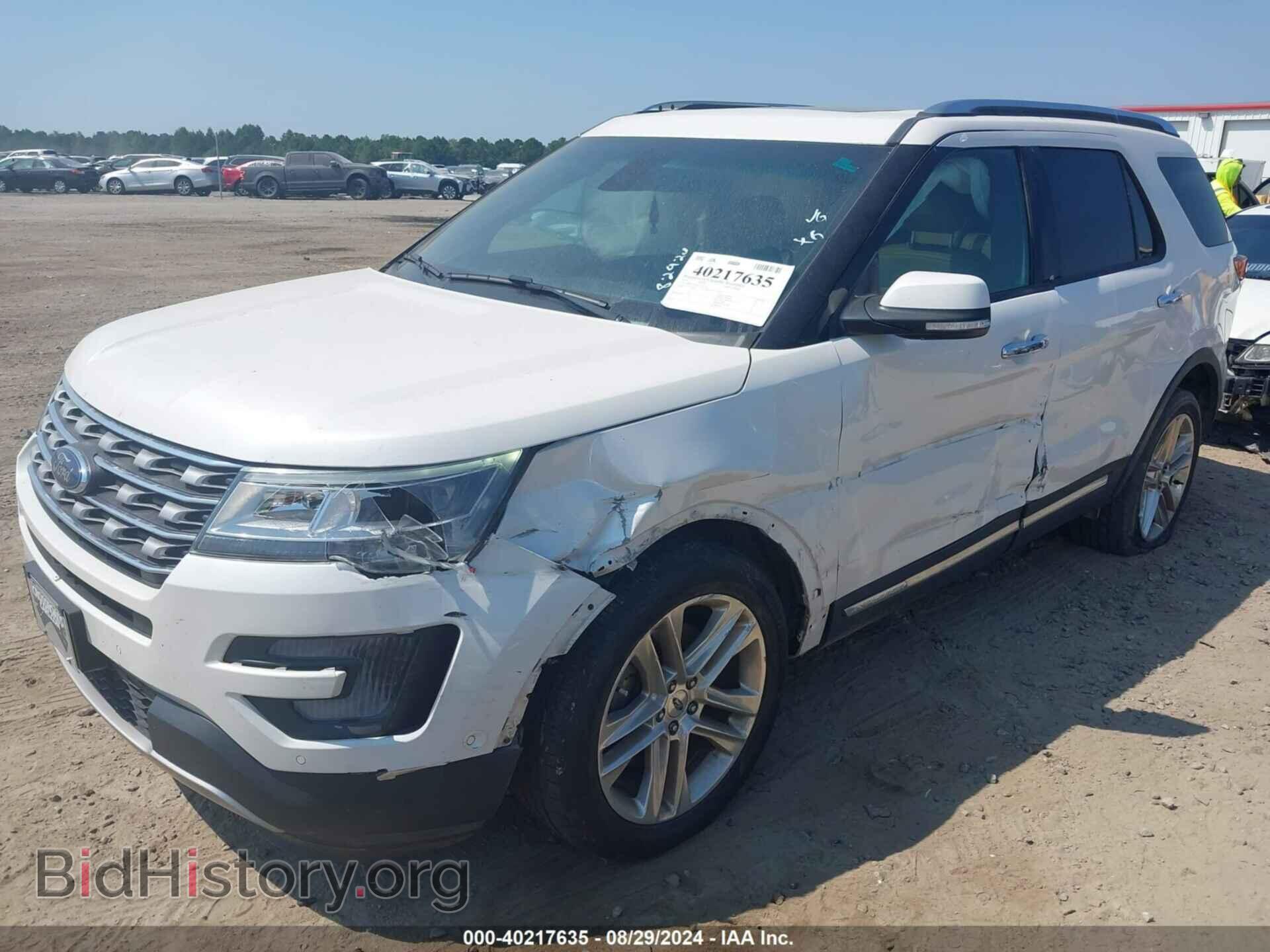 2016 FORD EXPLORER - VIN: 1FM5K7F83GGC54143 - Фото 2